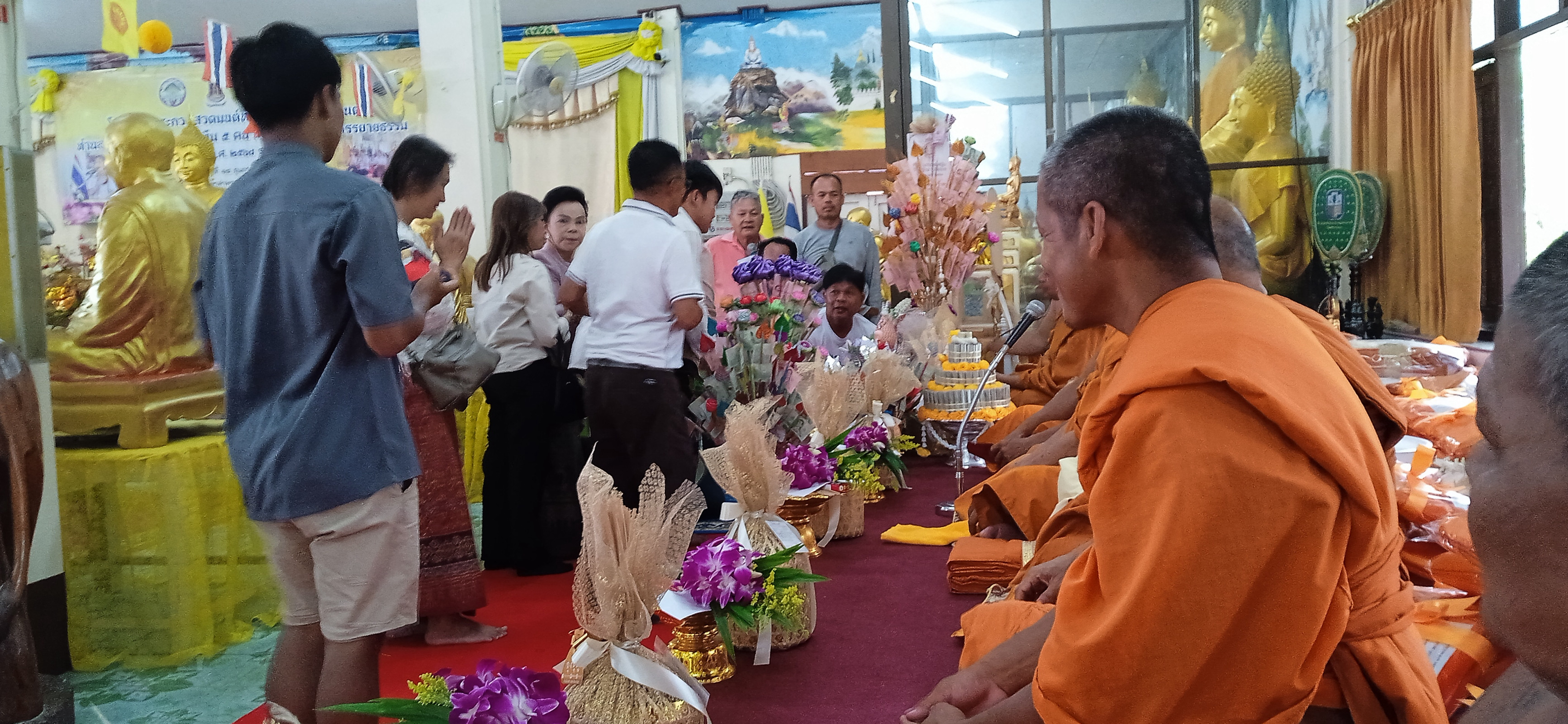 ภาพร่วมพิธีกรรมวัดท่าช้าง