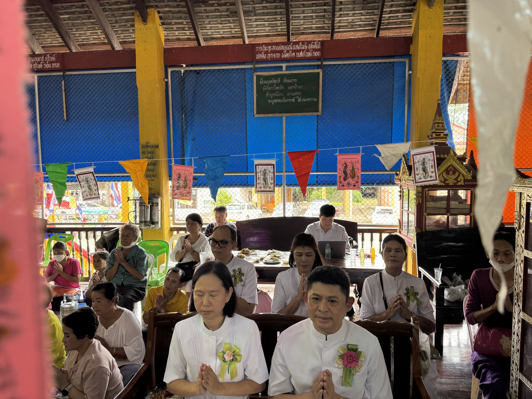 ภาพร่วมพิธีกรรมวัดโรงช้าง