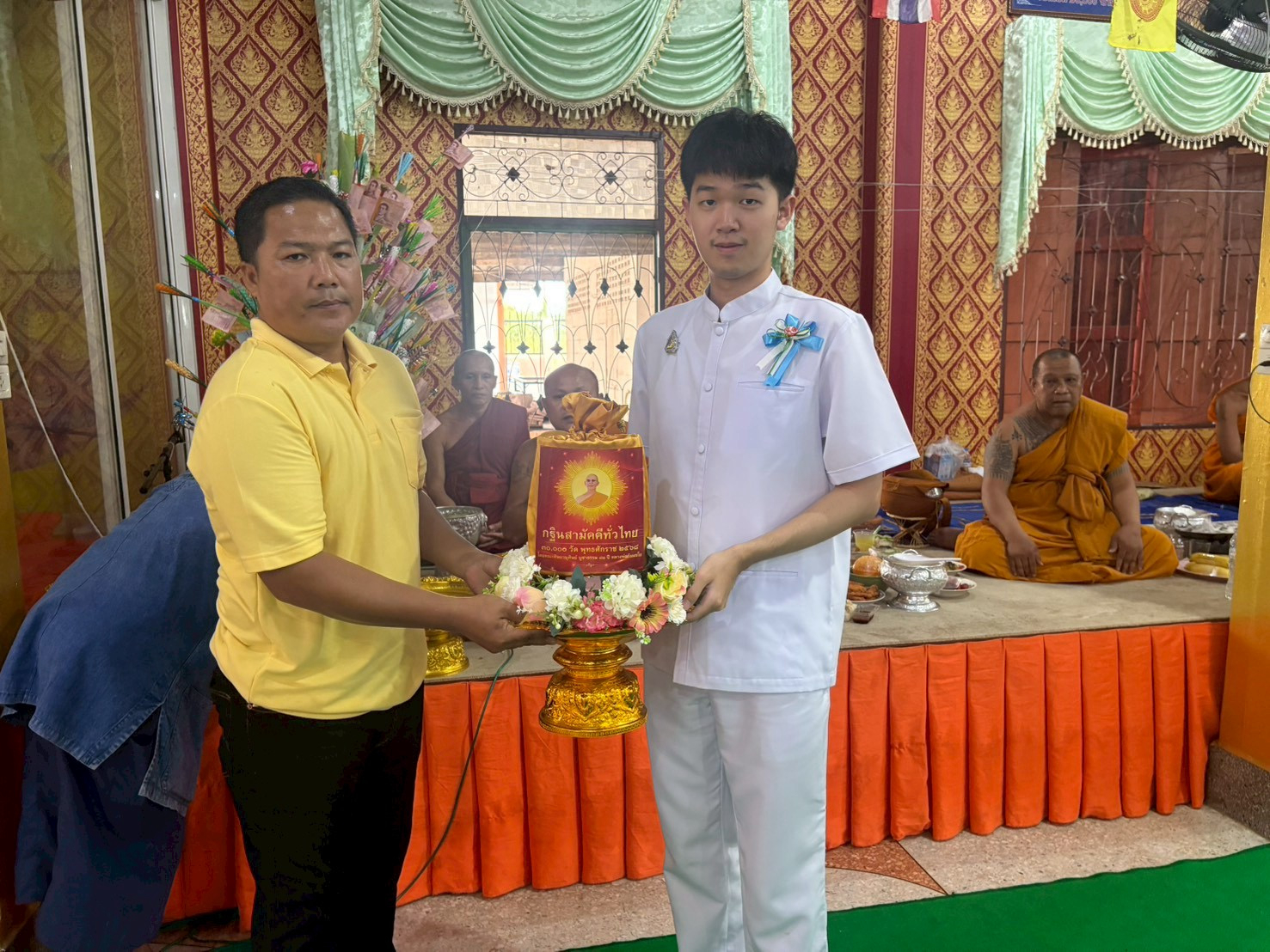 ภาพร่วมพิธีกรรมวัดท่าโบสถ์