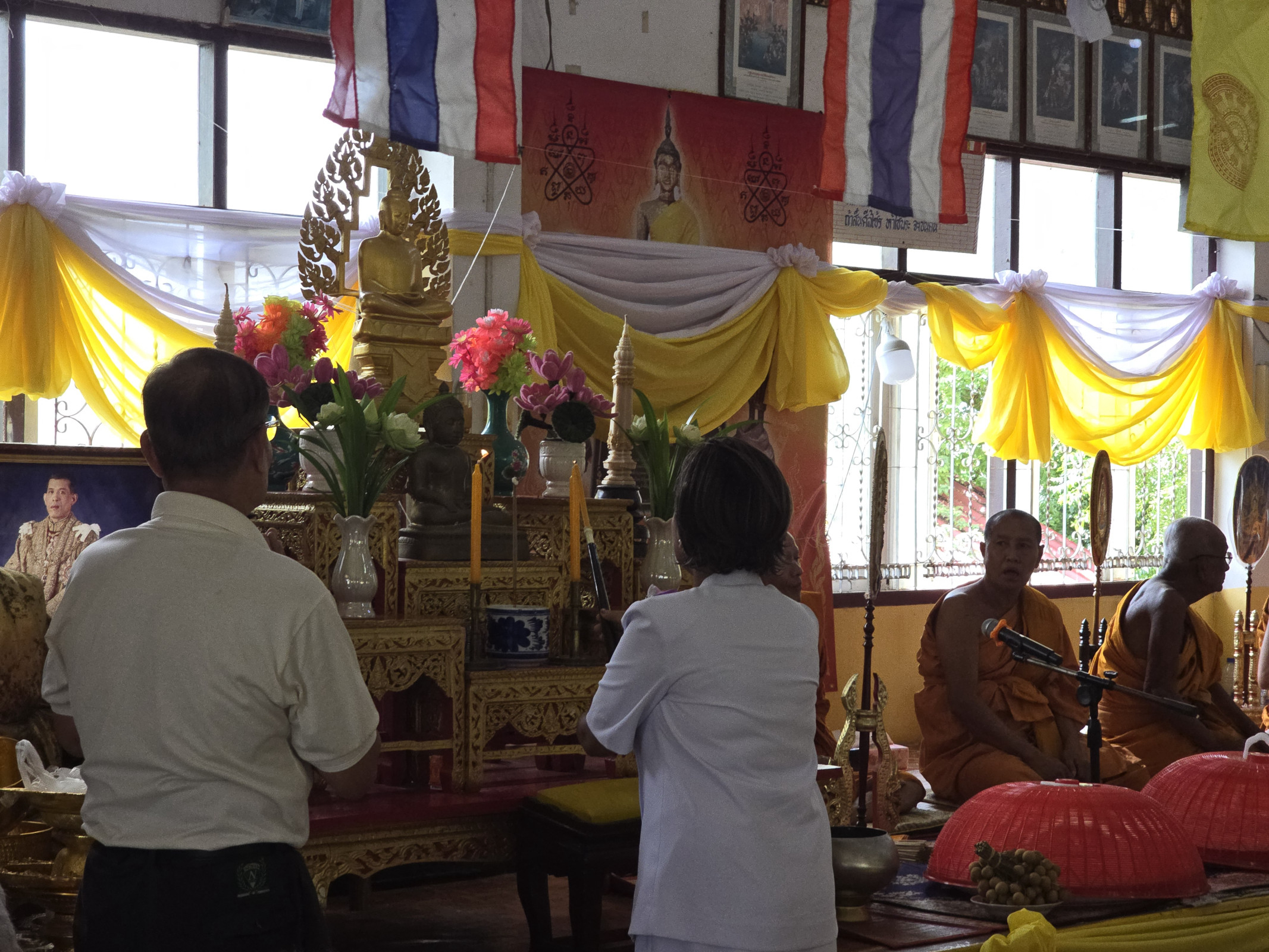 ภาพร่วมพิธีกรรมวัดหนองแขม