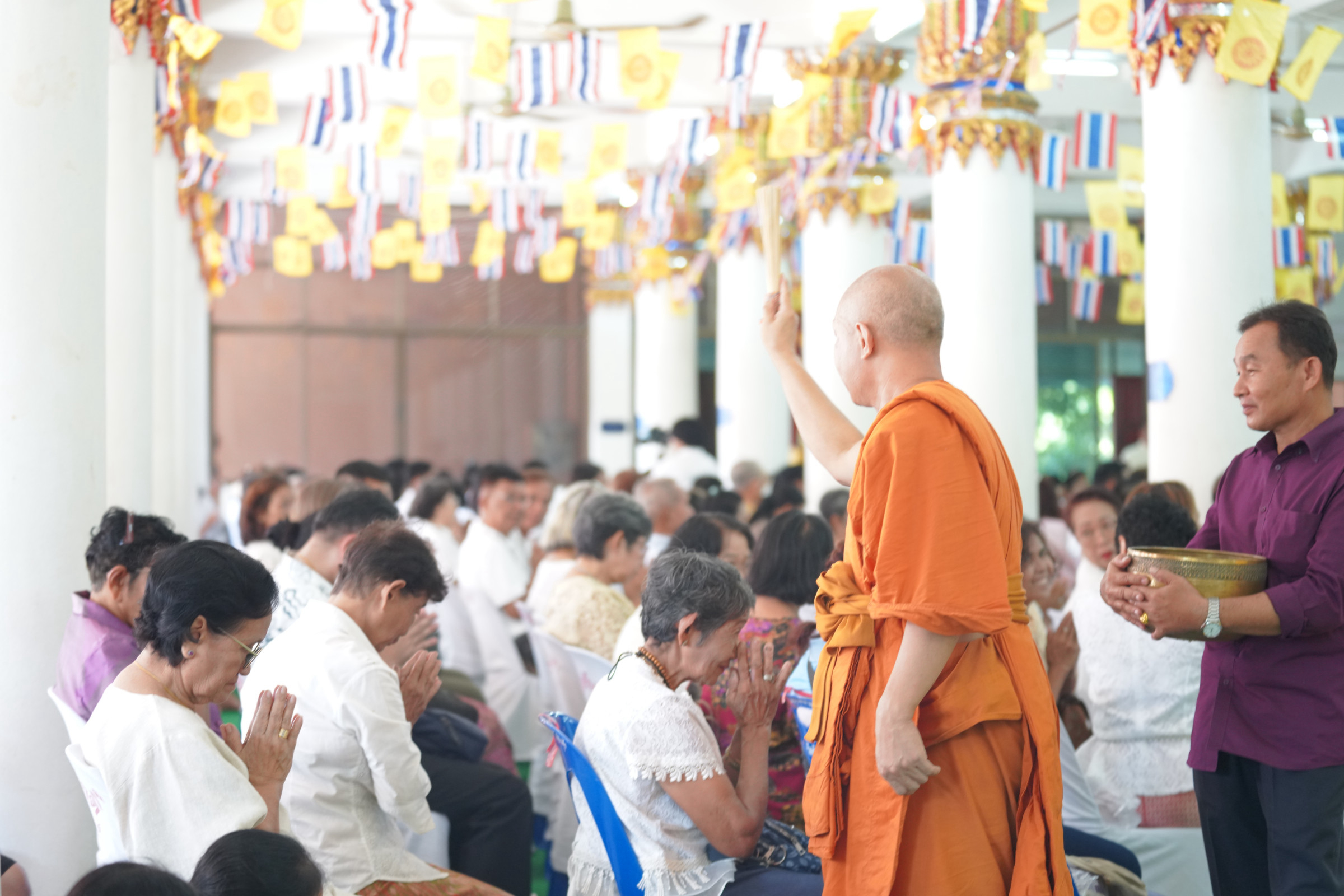 ภาพร่วมพิธีกรรมวัดศักดิ์