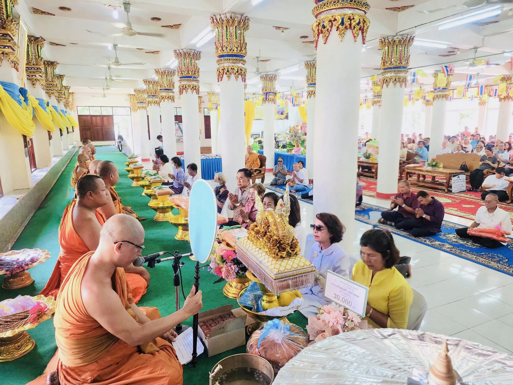 ภาพร่วมพิธีกรรมวัดศักดิ์