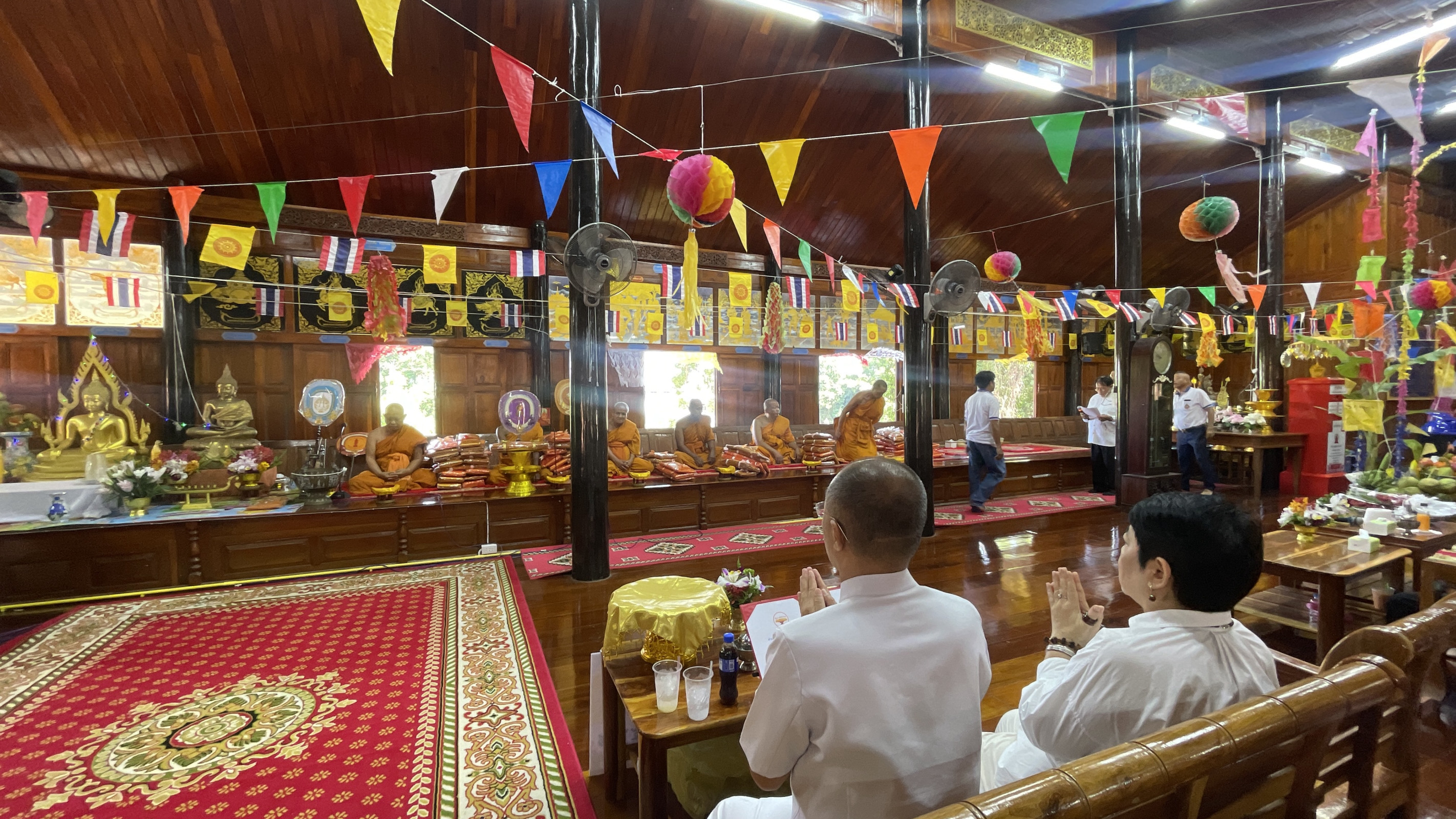 ภาพร่วมพิธีกรรมวัดชุมแสง