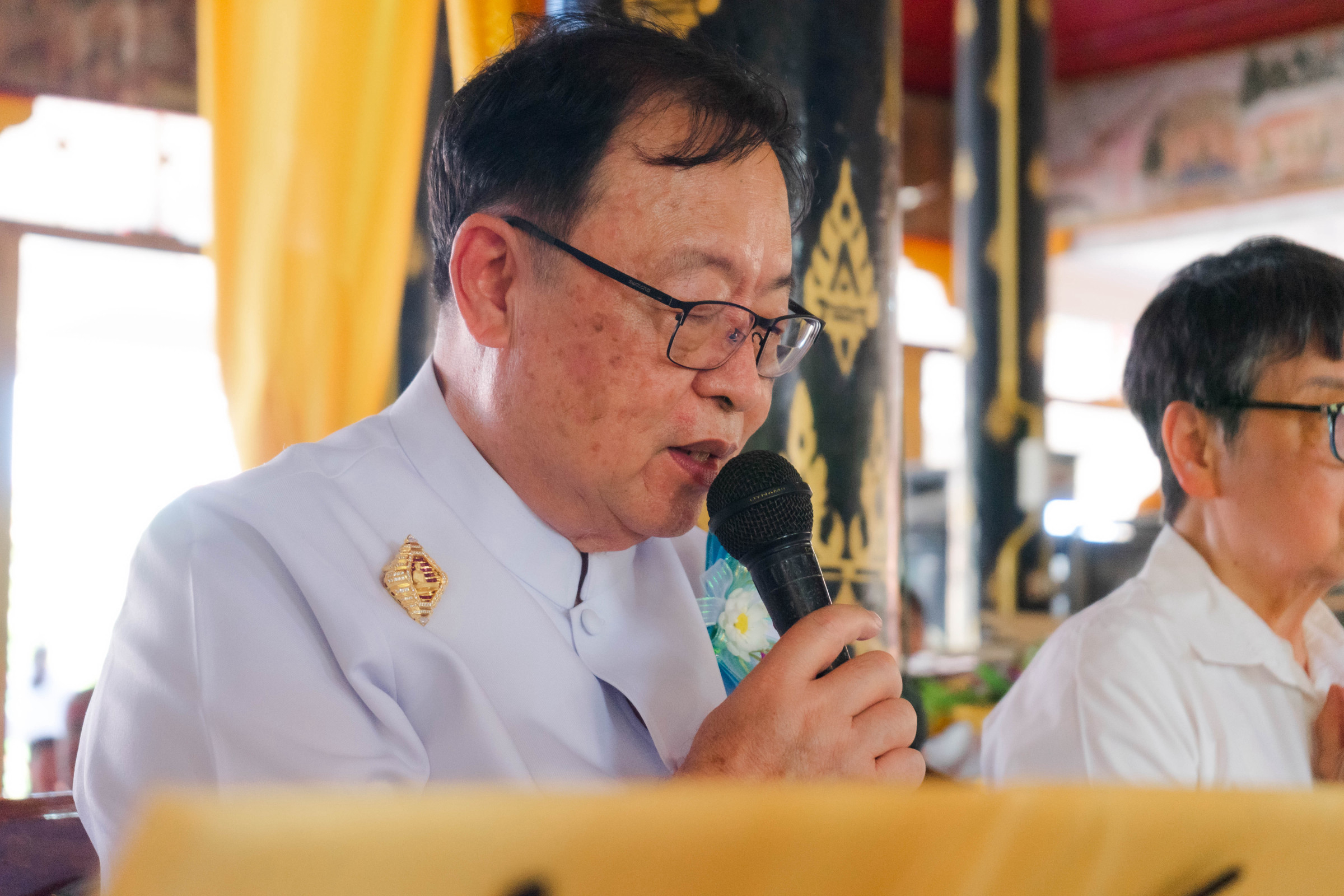 ภาพกล่าวคำถวายกฐินวัดตาลานใต้