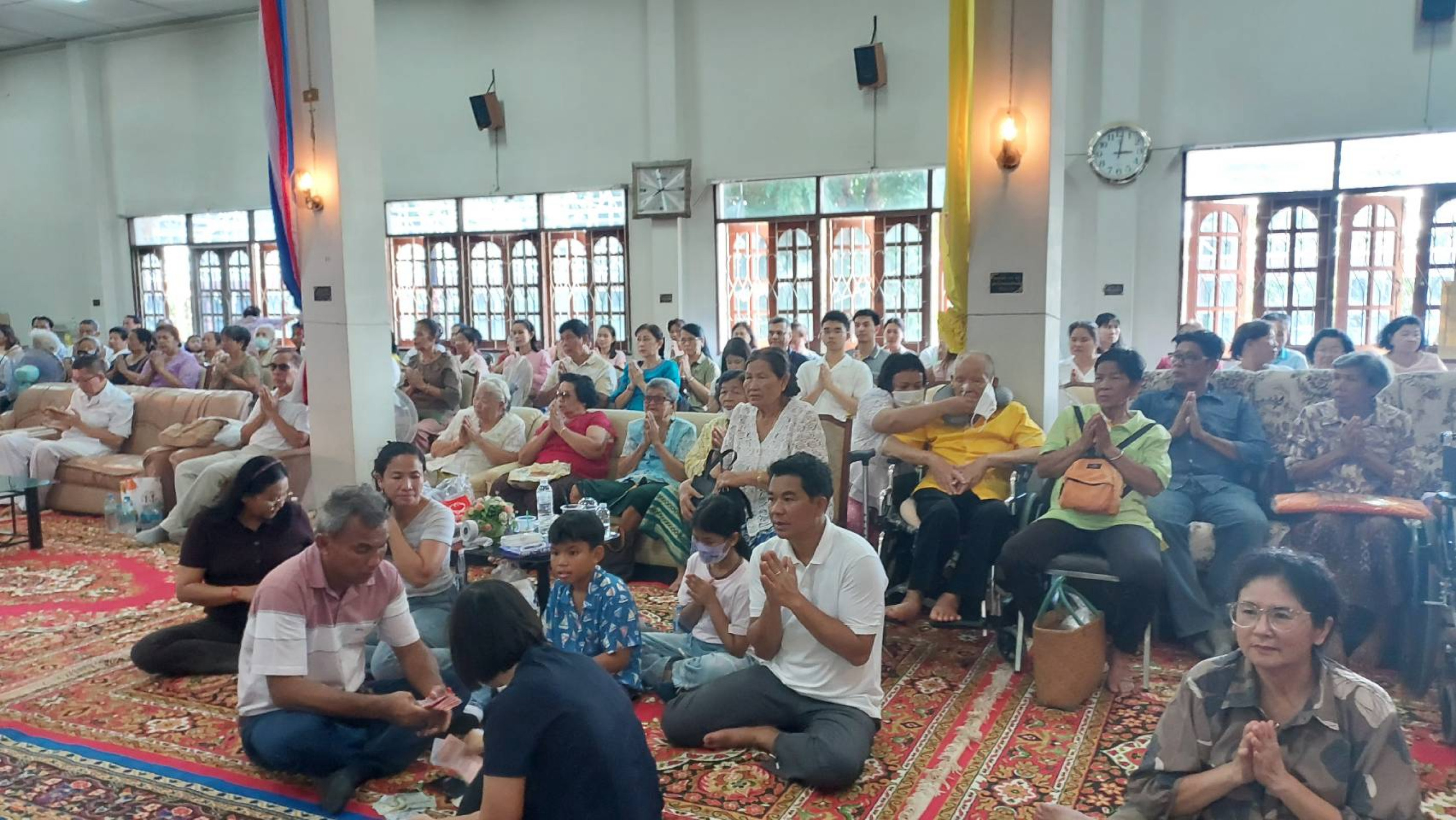 ภาพร่วมพิธีกรรมวัดชมพูนุชพุทธาราม (วัดบ้านหว้า)