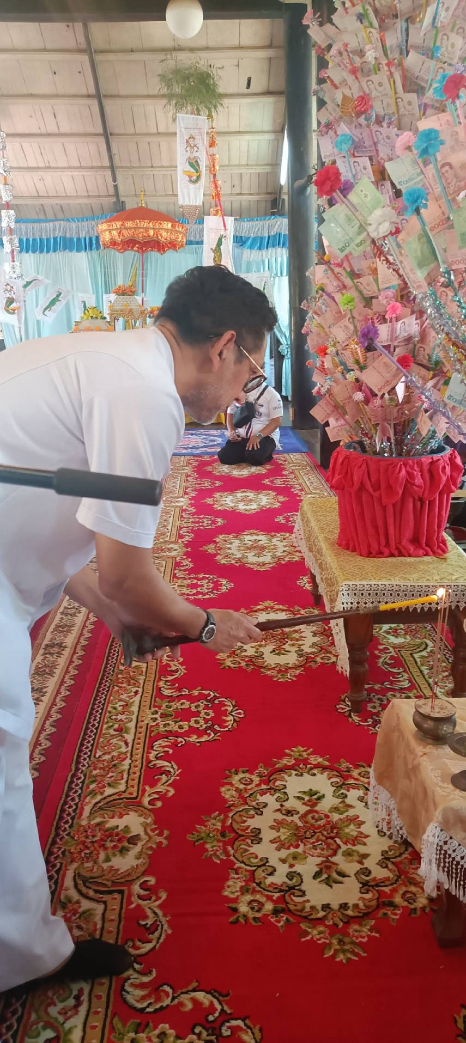 ภาพร่วมพิธีกรรมวัดตองปุ