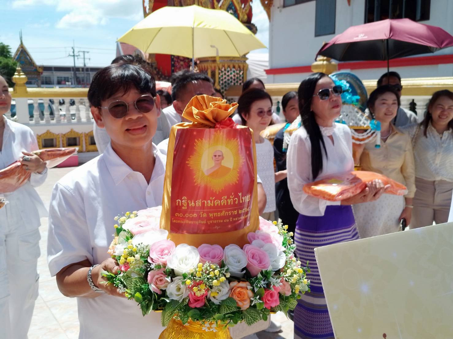 ภาพร่วมพิธีกรรมวัดขุนทิพย์