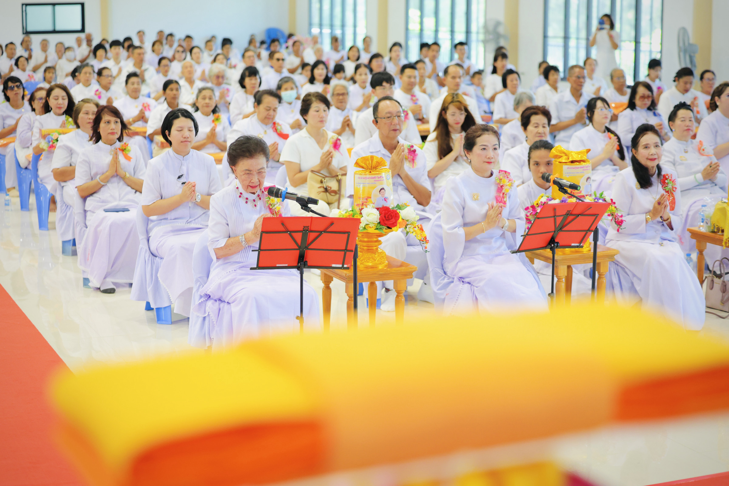 ภาพกล่าวคำถวายกฐินศูนย์อบรมเยาวชนบางปะหัน
