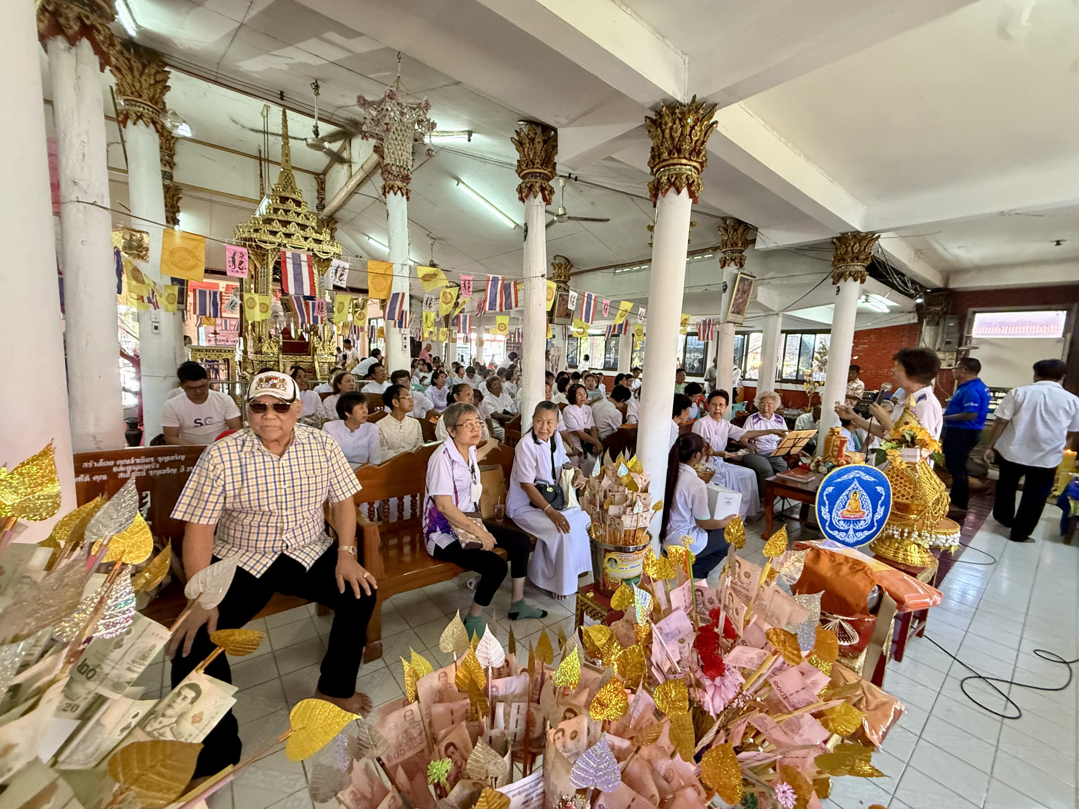 ภาพร่วมพิธีกรรมวัดนาคสโมสร