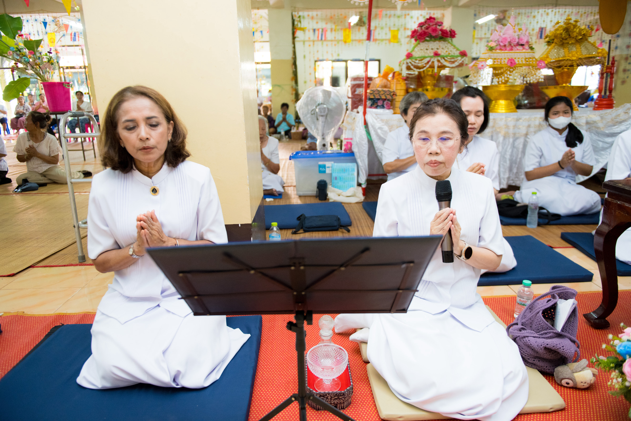 ภาพกล่าวคำถวายกฐินวัดจงโก