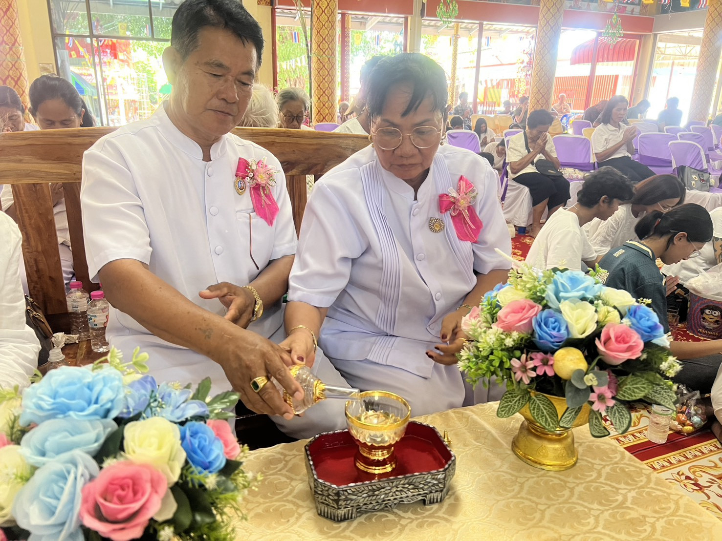 ภาพร่วมพิธีกรรมวัดท่ามะกอกชยากร