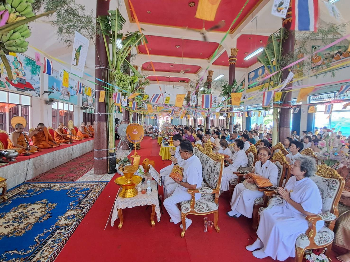 ภาพร่วมพิธีกรรมวัดโคกม่วง