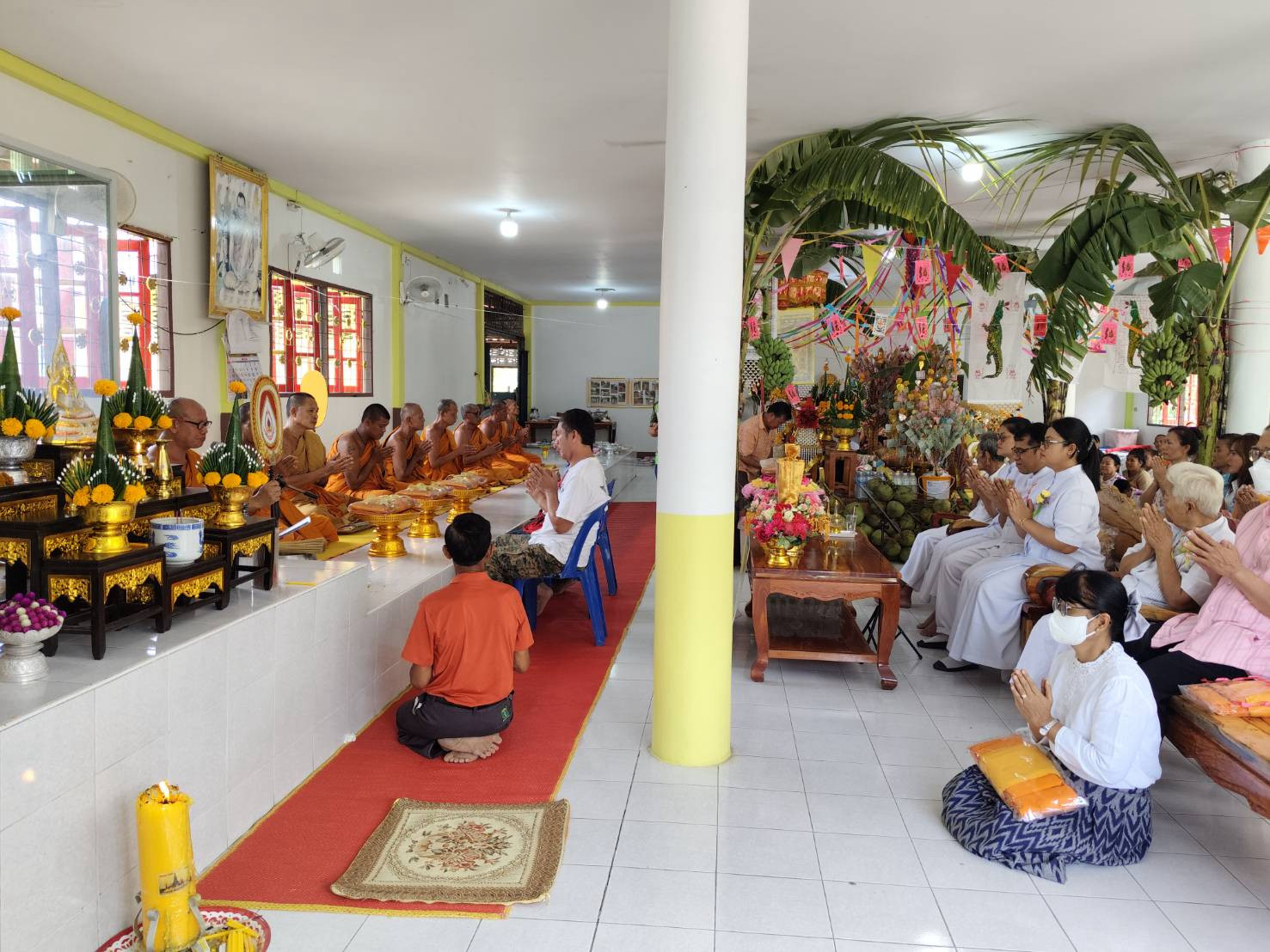 ภาพร่วมพิธีกรรมวัดวังวัด