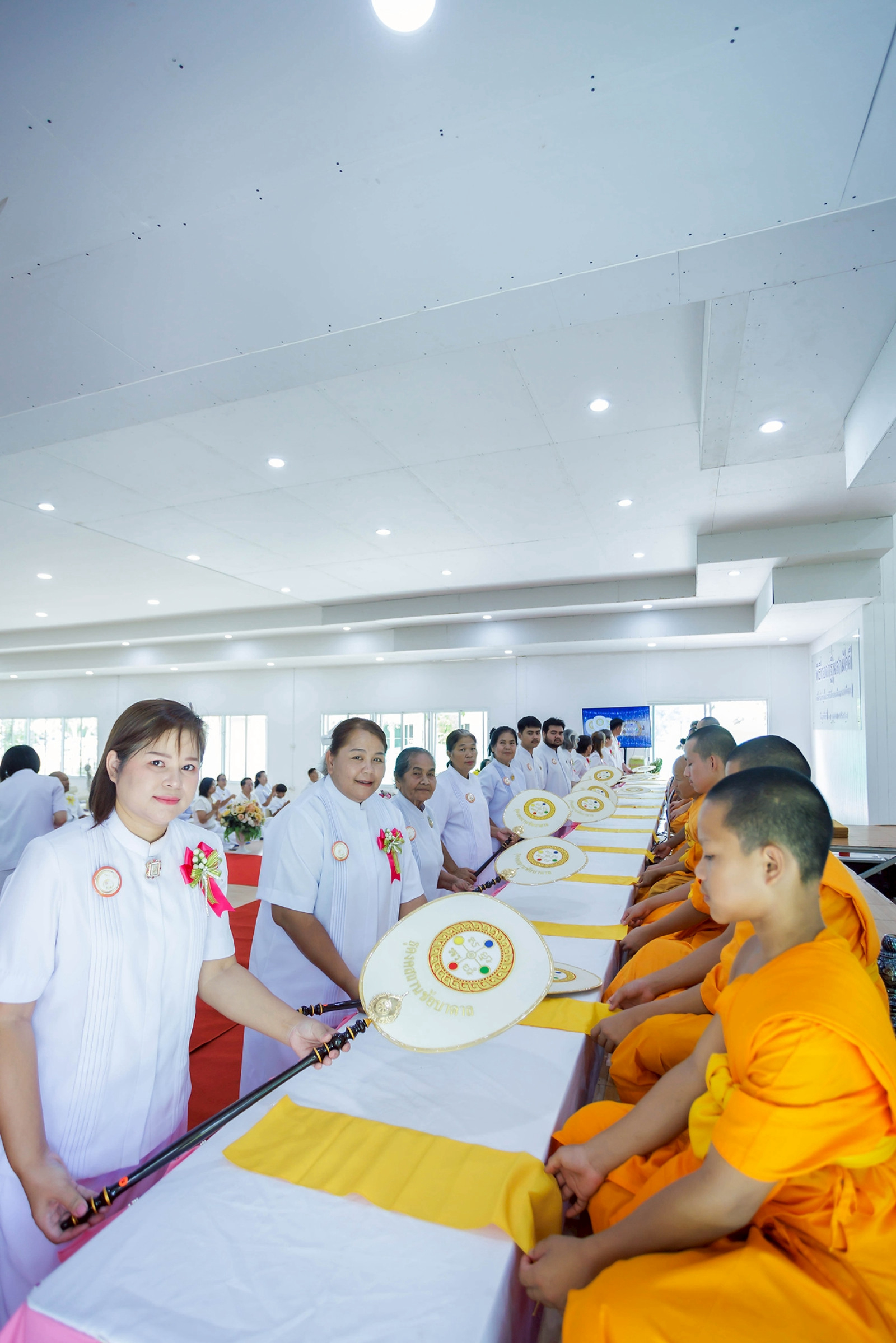 ภาพร่วมพิธีกรรมธุดงคสถานชัยบาดาล