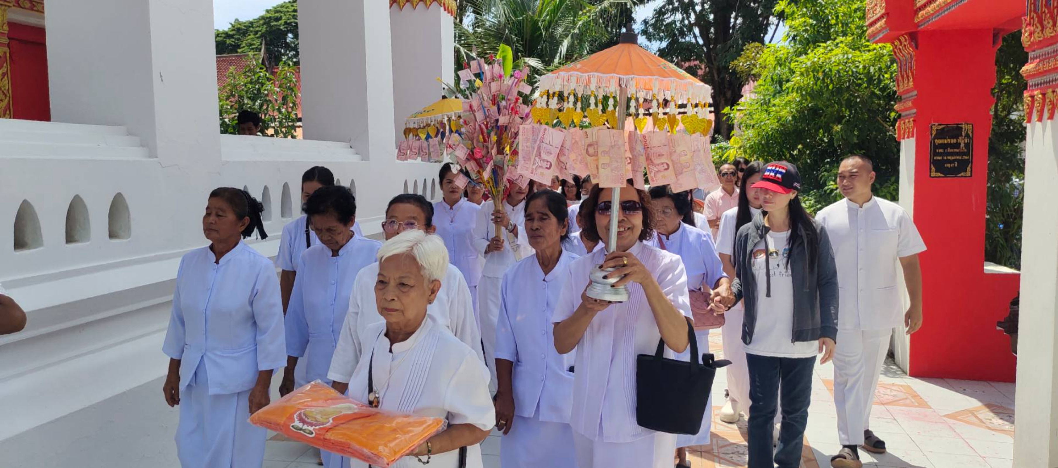 ภาพร่วมพิธีกรรมวัดโคกโพธิ์