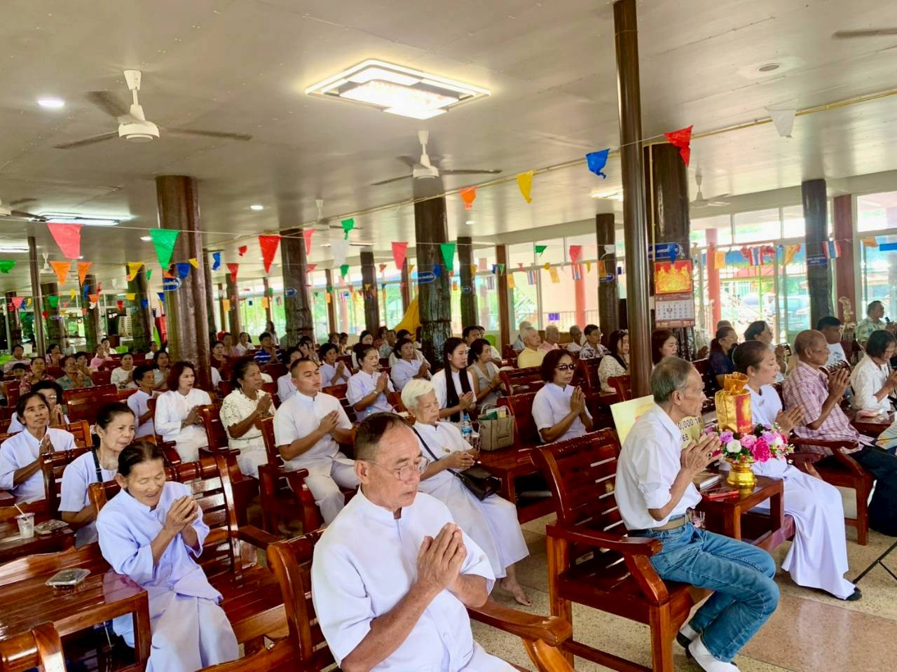 ภาพร่วมพิธีกรรมวัดโคกโพธิ์