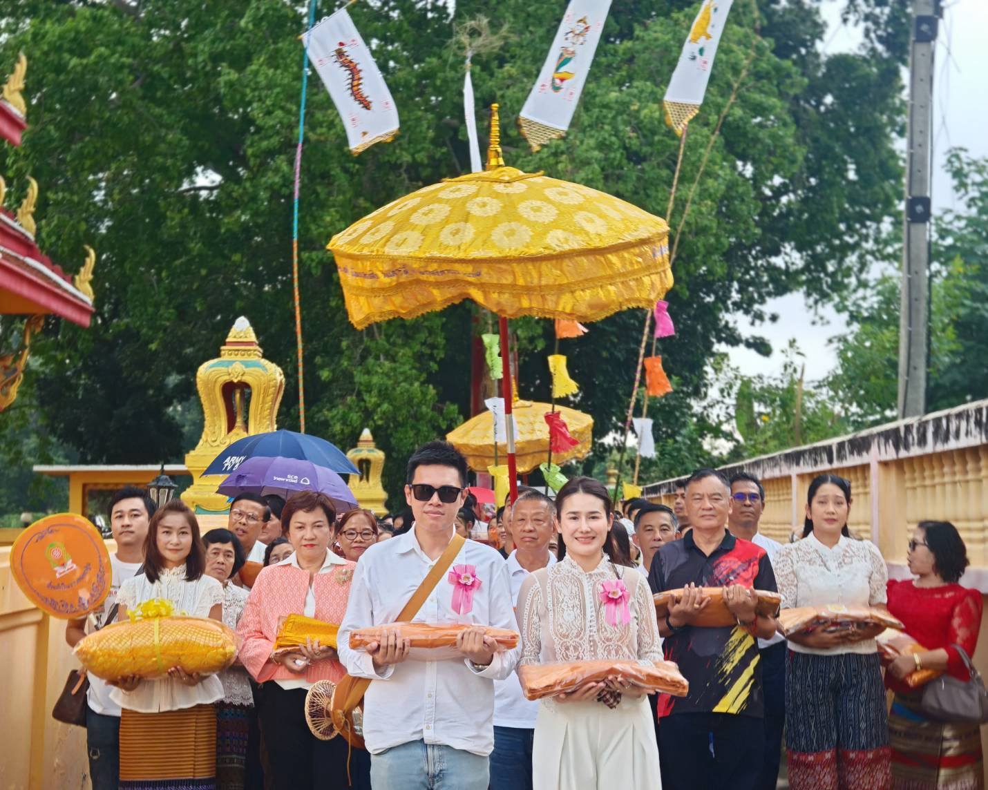 ภาพร่วมพิธีกรรมวัดเตาปูน