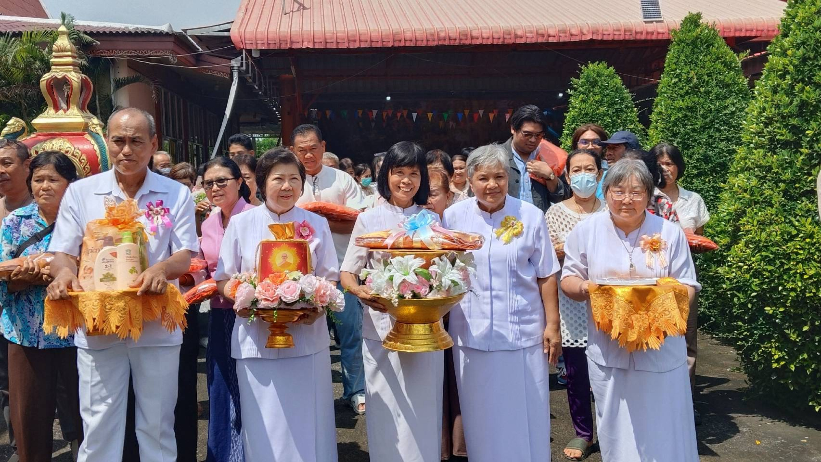 ภาพร่วมพิธีกรรมวัดจั่นเสือ