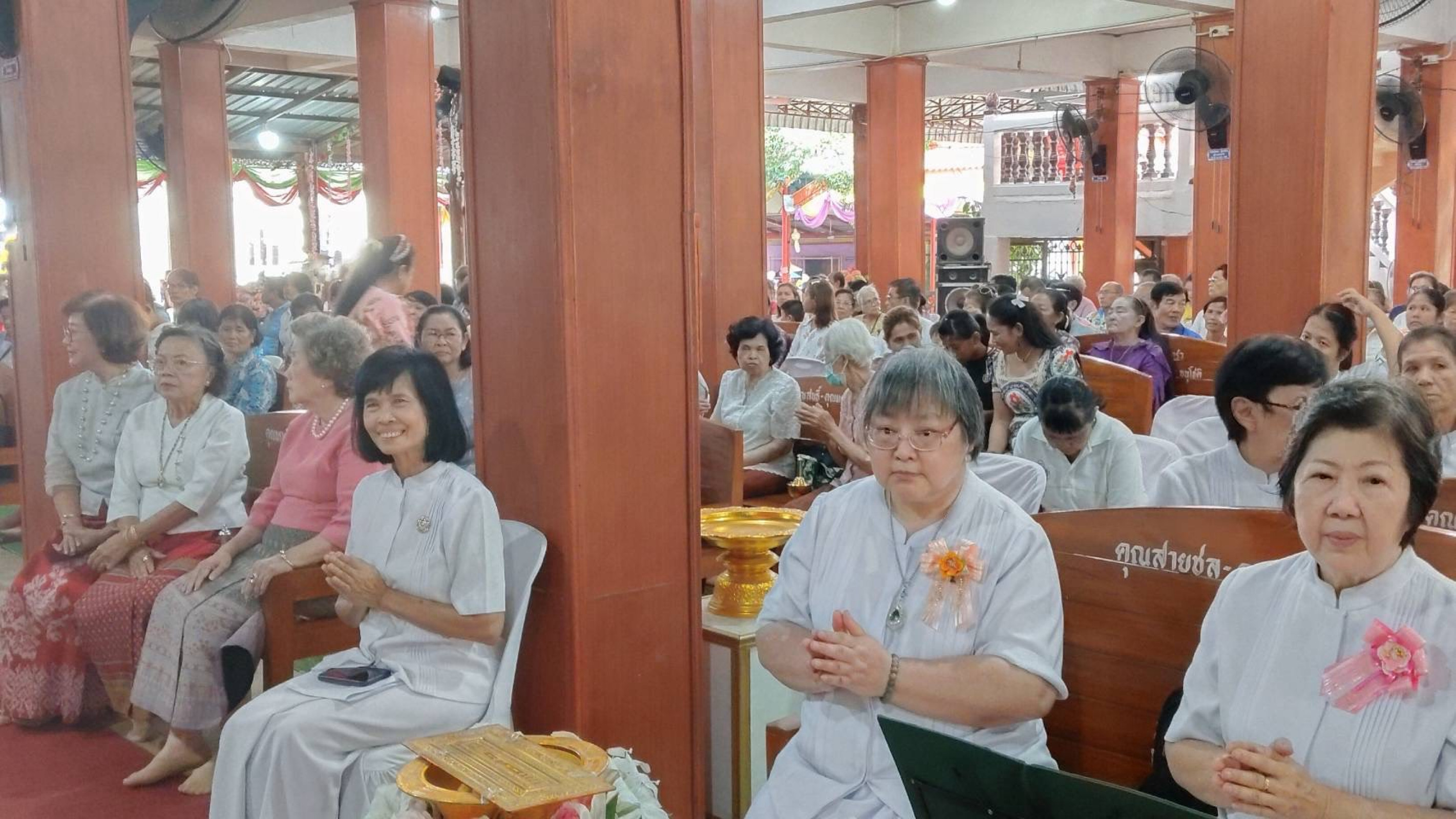 ภาพร่วมพิธีกรรมวัดจั่นเสือ
