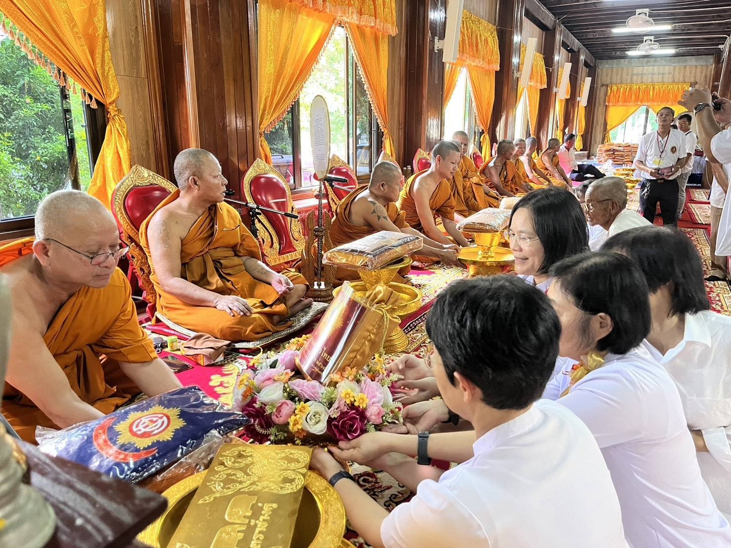ภาพร่วมพิธีกรรมวัดคลองบุญ