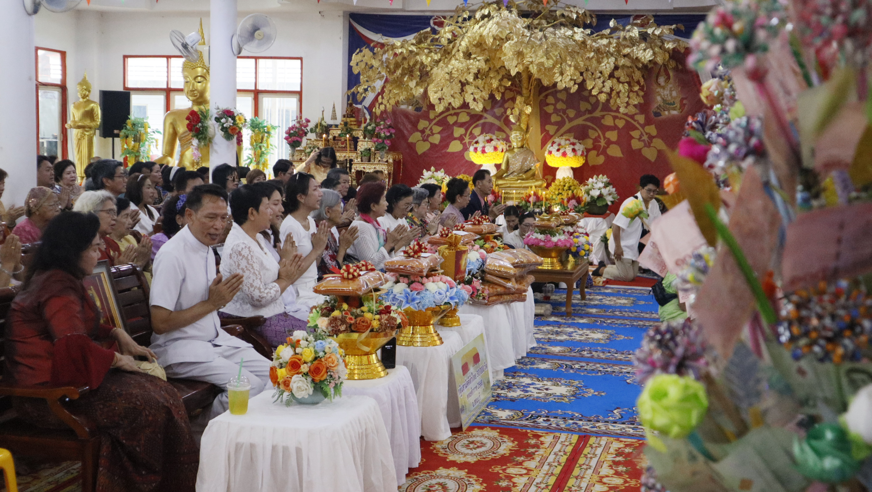 ภาพร่วมพิธีกรรมวัดเขาแก้วธรรมาราม