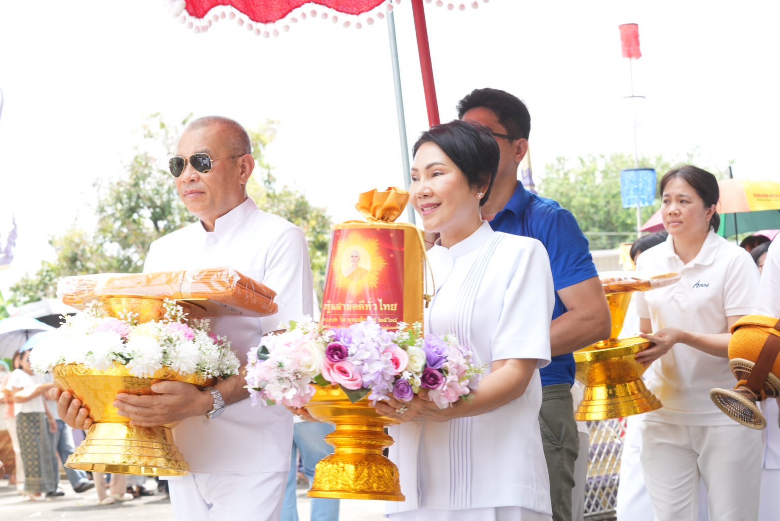 ภาพร่วมพิธีกรรมวัดจำศีล