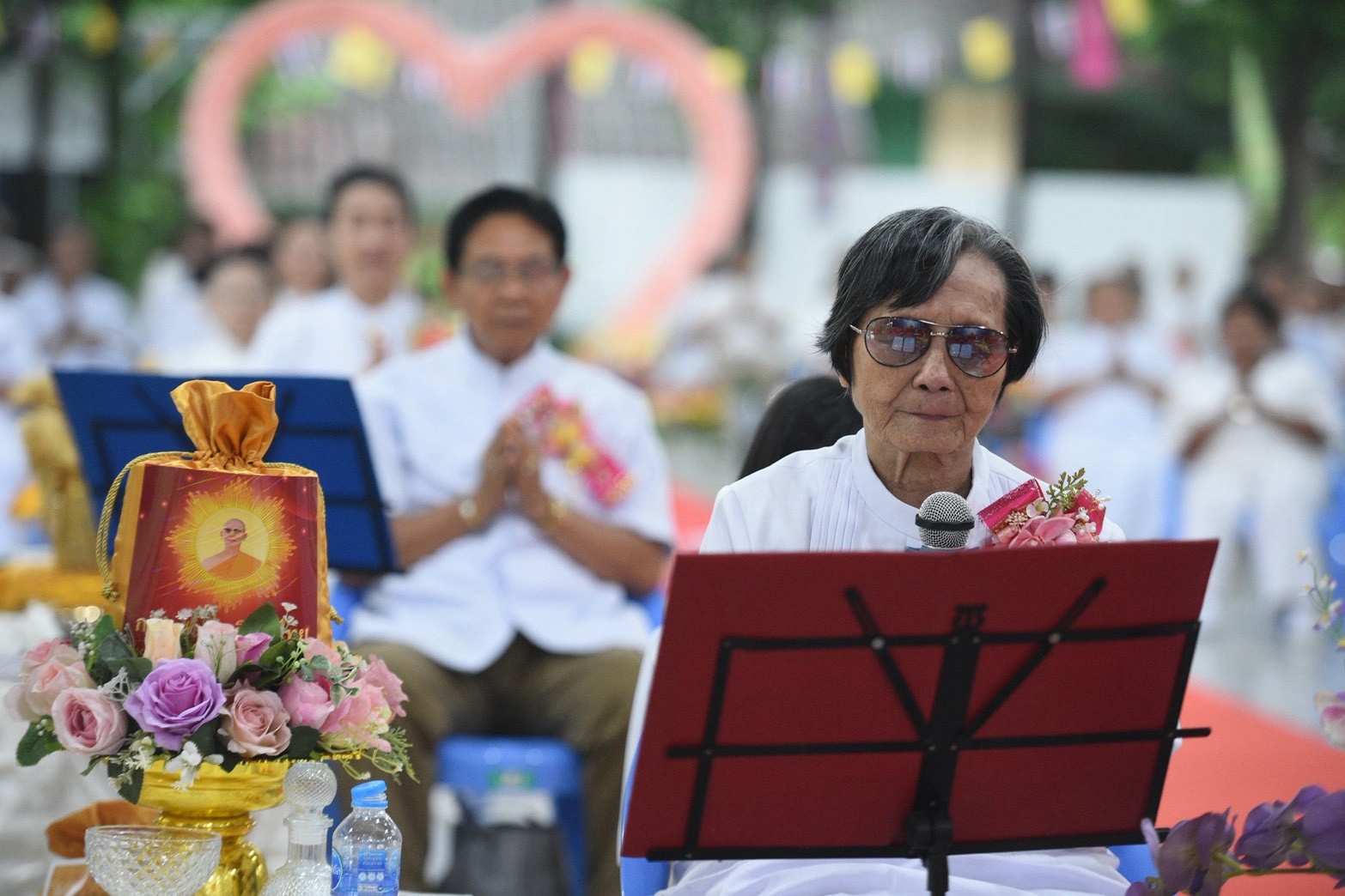 ภาพกล่าวคำถวายกฐินศูนย์ปฏิบัติธรรมบุญประสาน