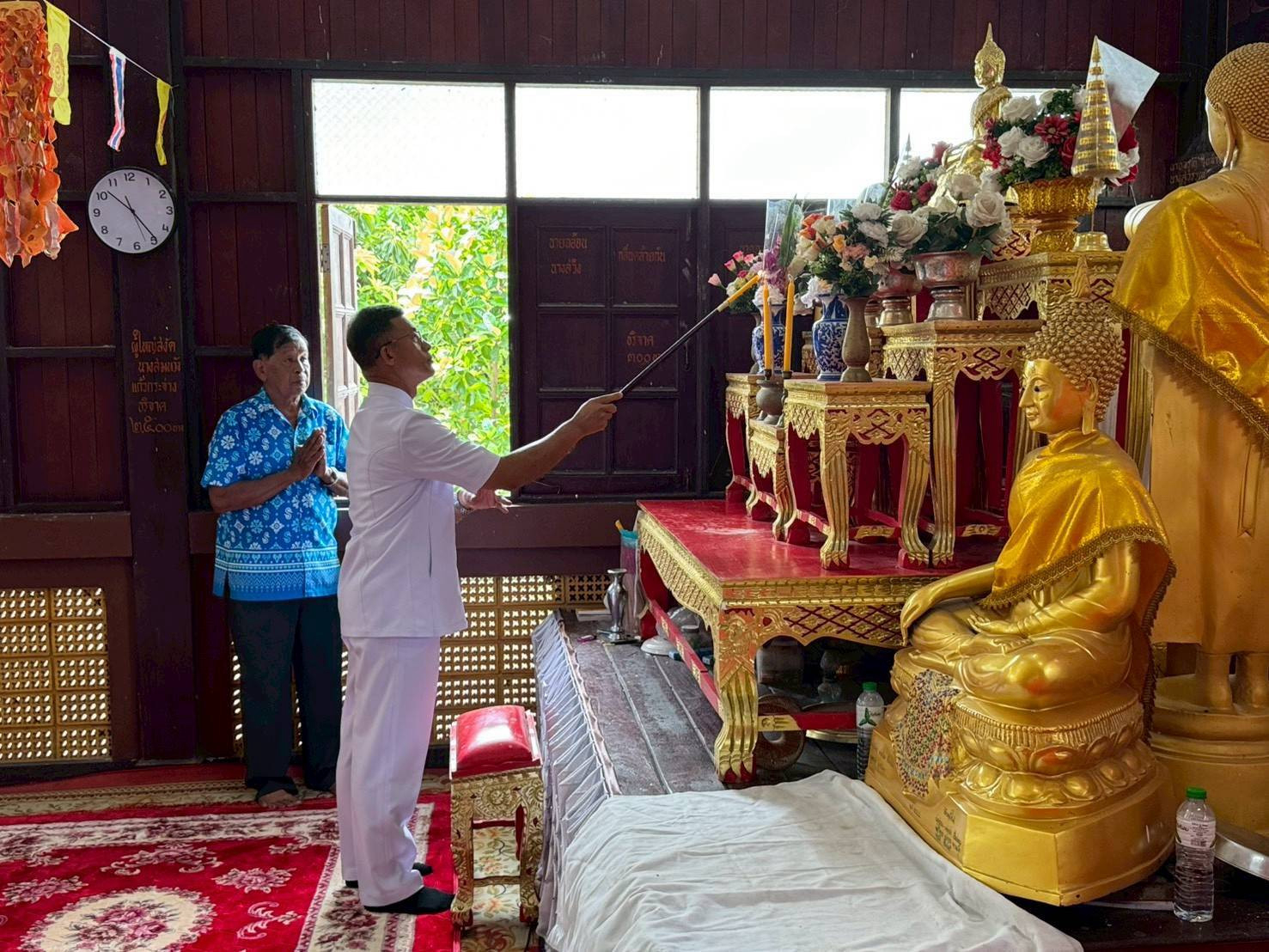 ภาพร่วมพิธีกรรมวัดหนองหอย