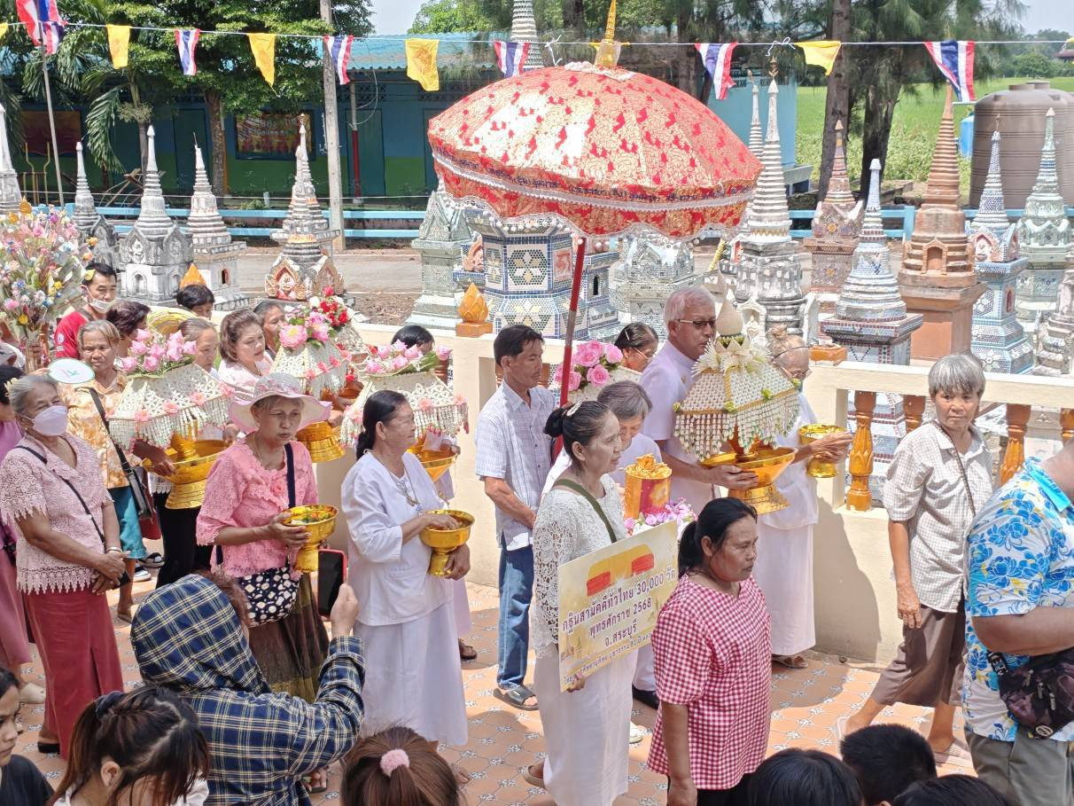 ภาพร่วมขบวนกฐินวัดบ้านใหม่