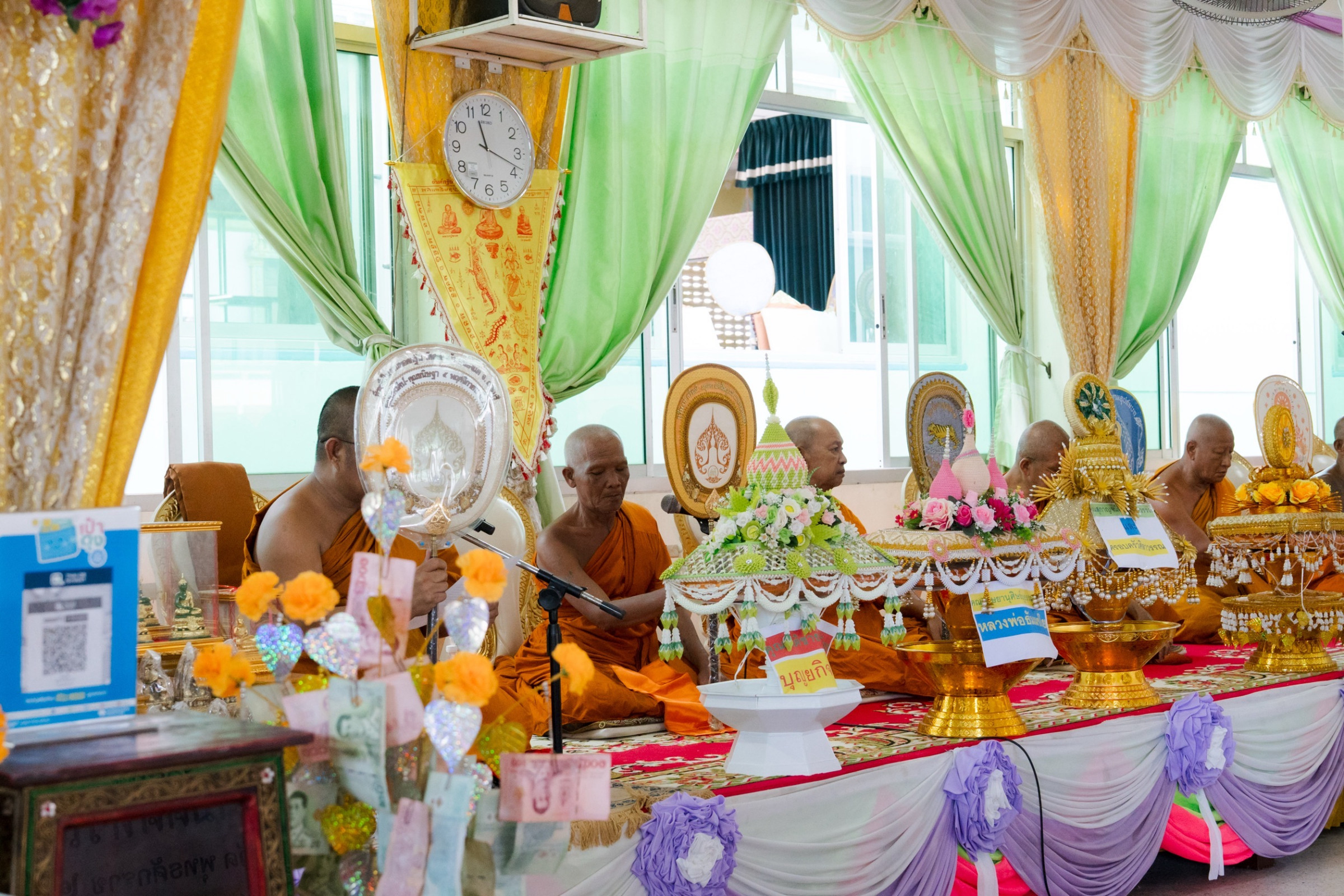 ภาพร่วมพิธีกรรมวัดคลองห้า(ราษฎร์ประดิษฐ์)