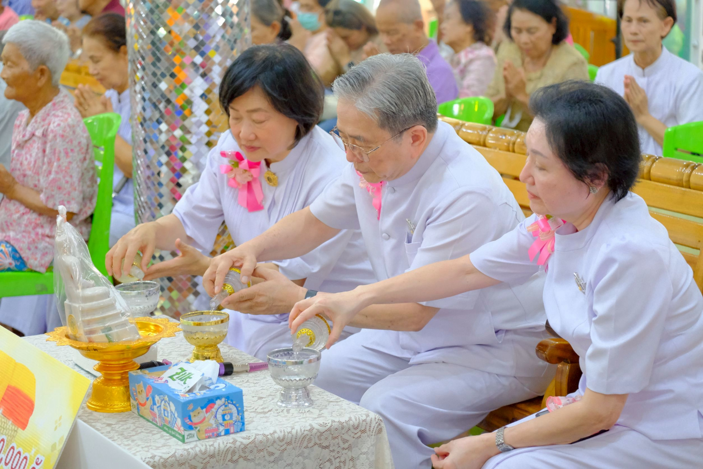 ภาพร่วมพิธีกรรมวัดสุนทรเทพมุนี(สะพานช้าง)