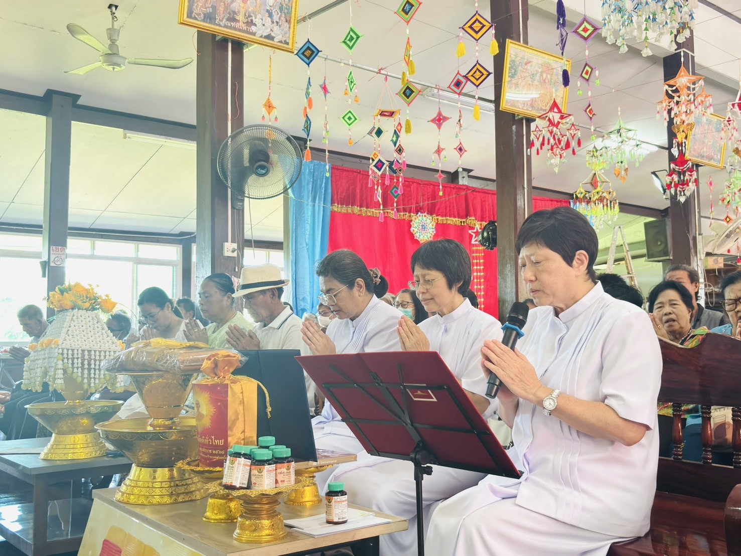 ภาพกล่าวคำถวายกฐินวัดบ้านโคก