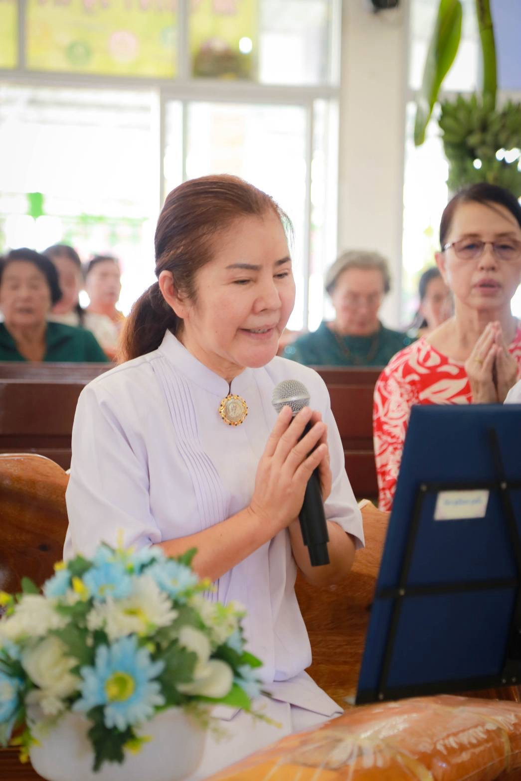 ภาพกล่าวคำถวายกฐินวัดหนองระกำ