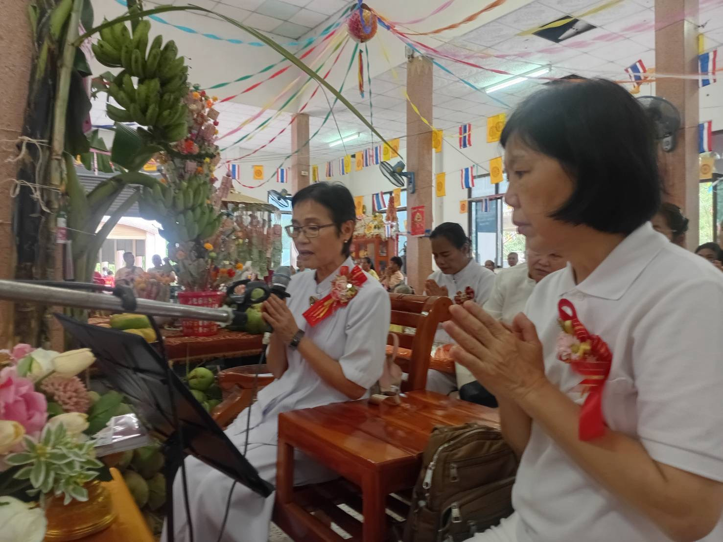 ภาพกล่าวคำถวายกฐินวัดบ้านหนองดินแดงพัฒนา