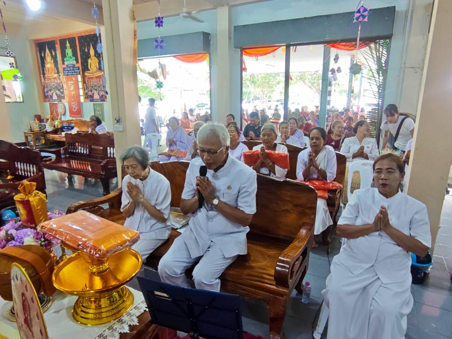 ภาพกล่าวคำถวายกฐินวัดปางคล้อ