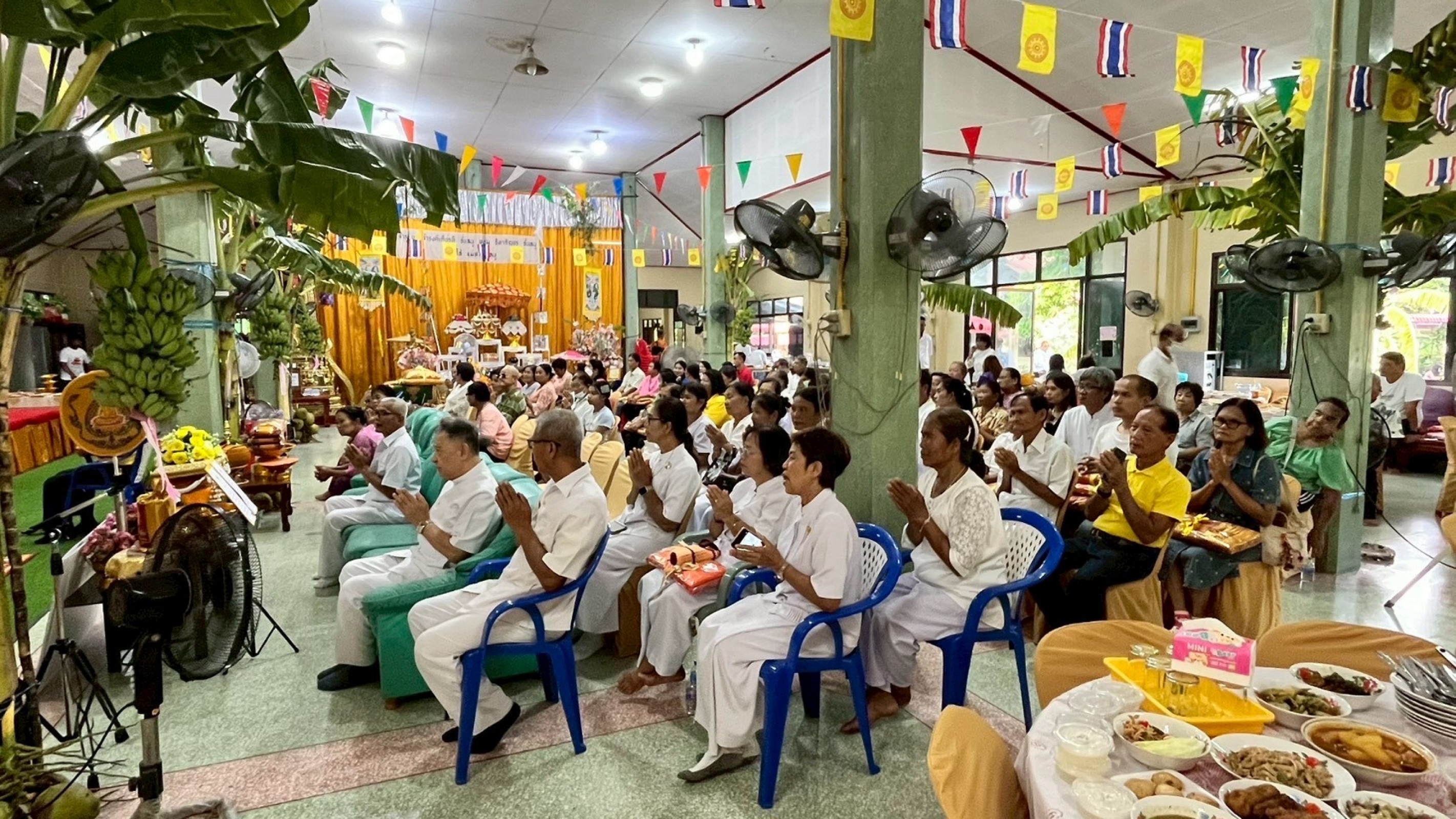 ภาพร่วมพิธีกรรมวัดสุภาพัฒนาราม