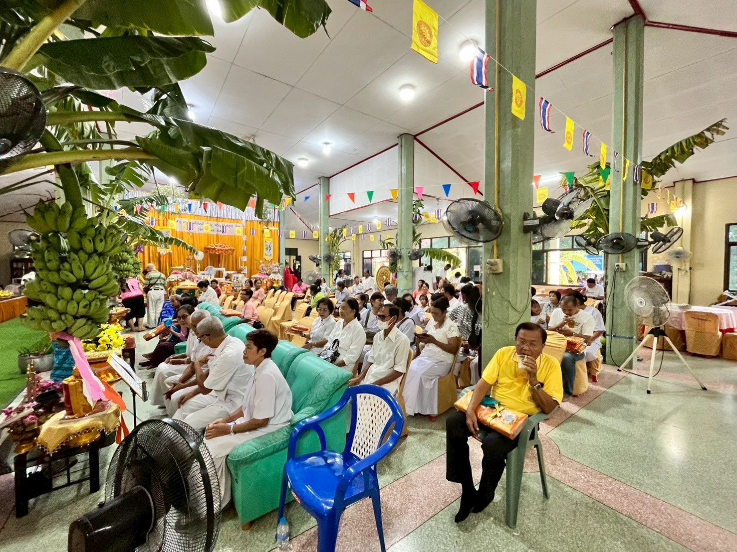 ภาพร่วมพิธีกรรมวัดสุภาพัฒนาราม