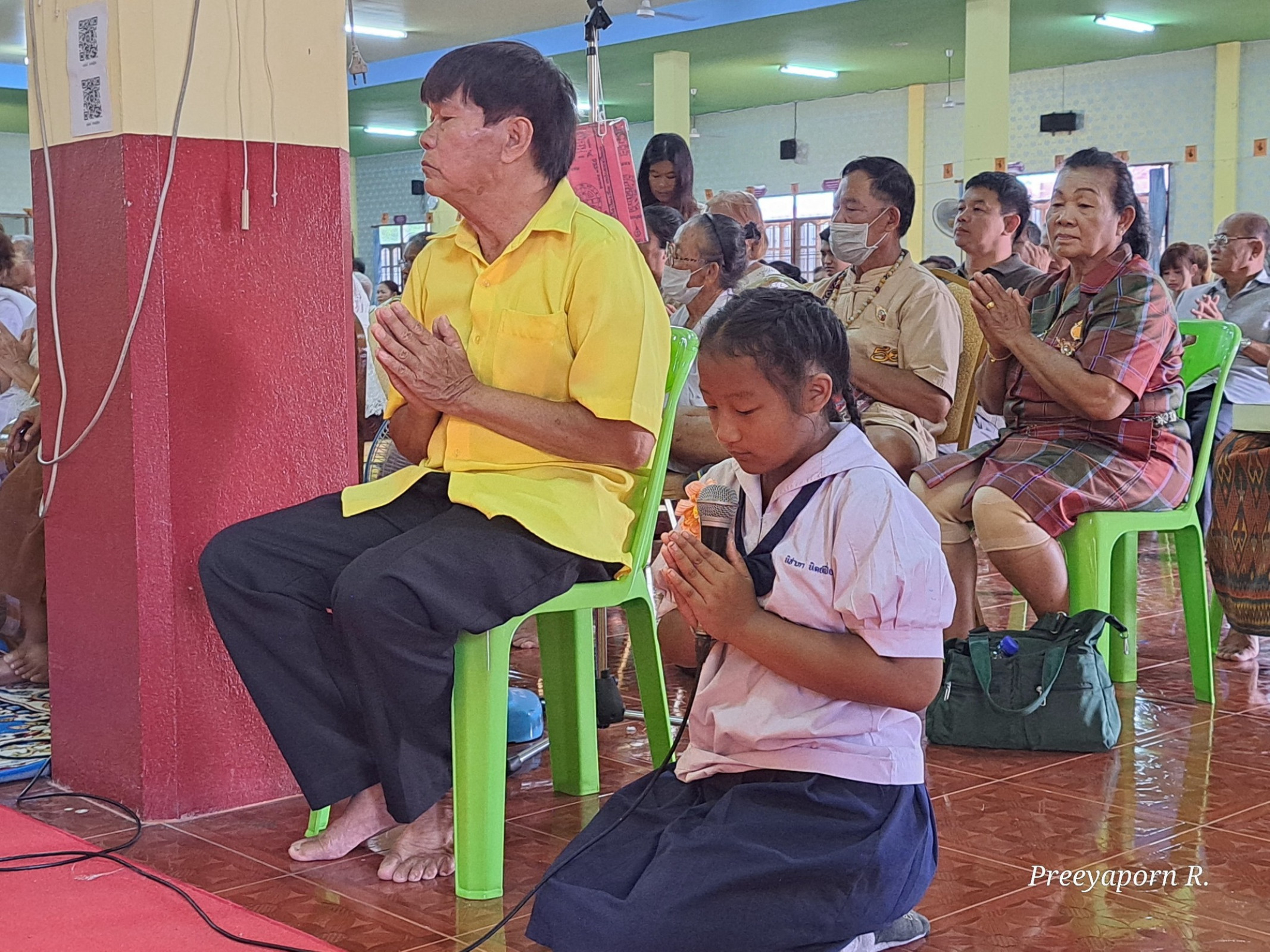 ภาพกล่าวคำถวายกฐินวัดสิงห์สุทธาวาส