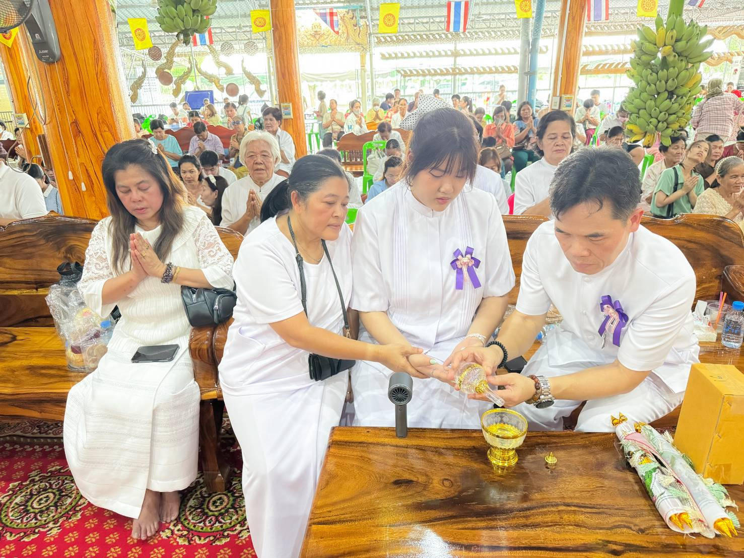 ภาพร่วมพิธีกรรมวัดหลักแก้ว