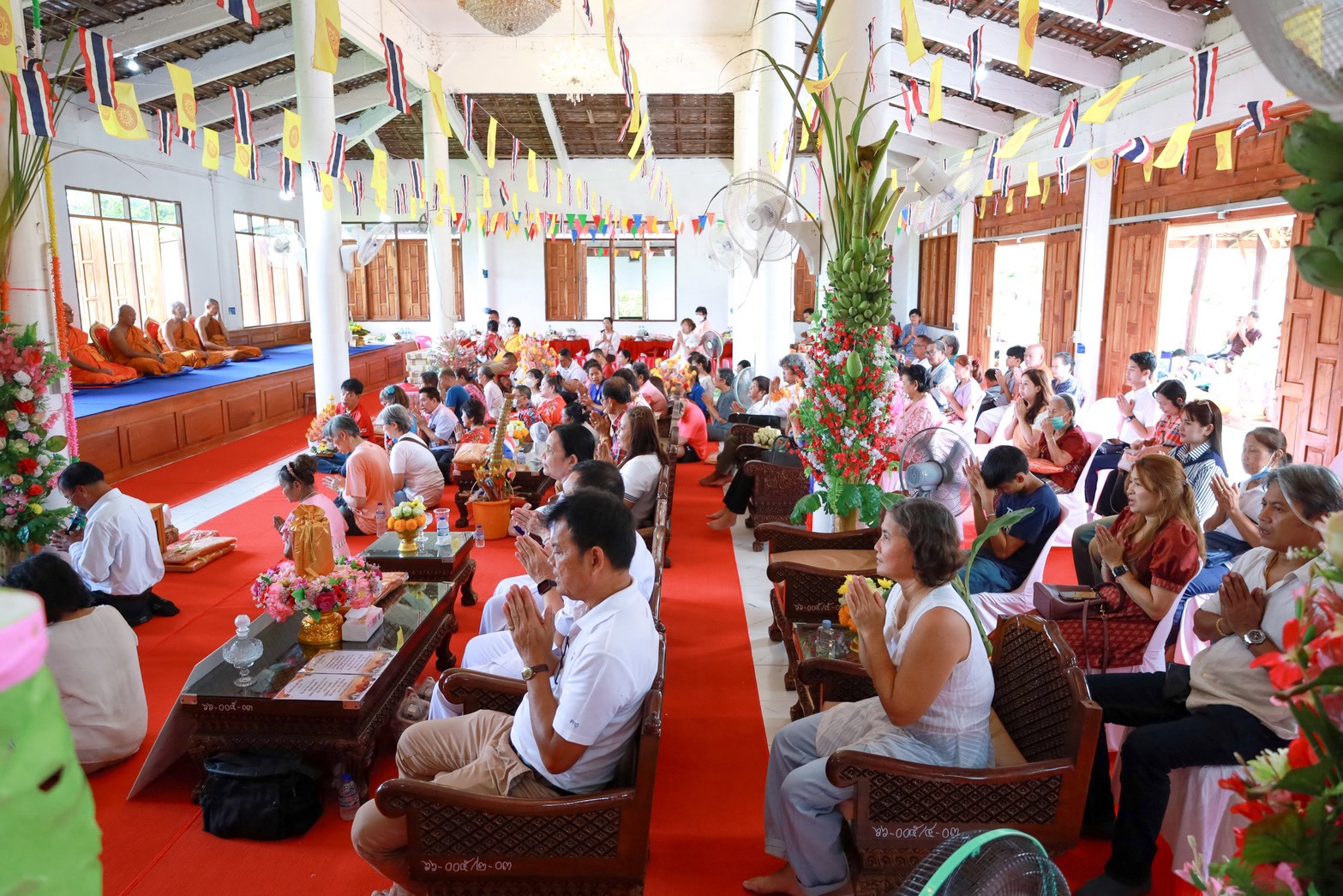 ภาพร่วมพิธีกรรมวัดคำหยาด