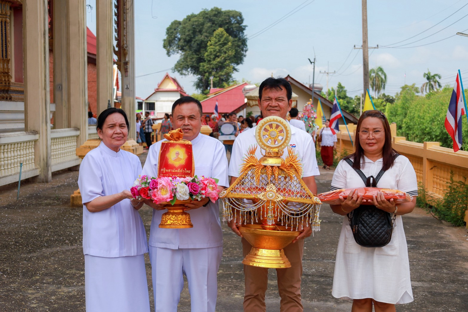 ภาพร่วมพิธีกรรมวัดคำหยาด