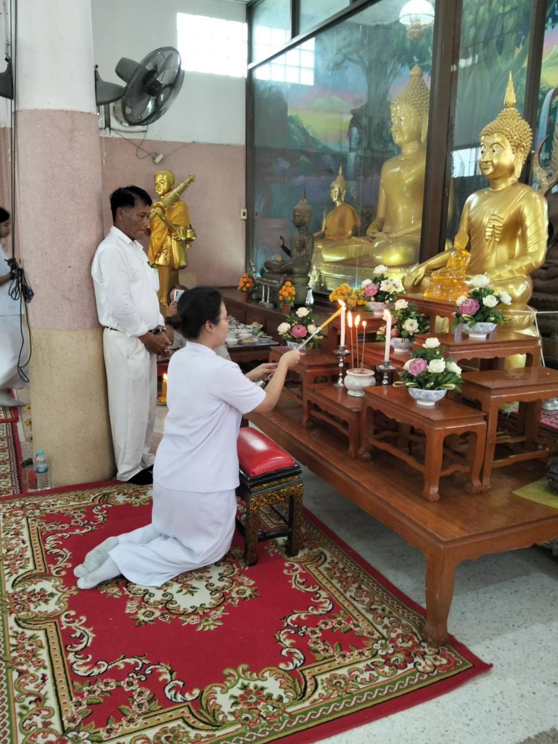 ภาพร่วมพิธีกรรมวัดท่าชุมนุม