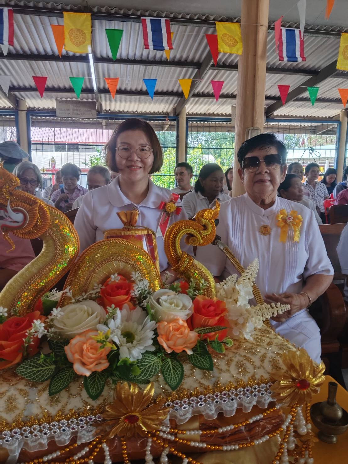 ภาพร่วมพิธีกรรมวัดปทุมคงคา(ประทุมคงคาราม)