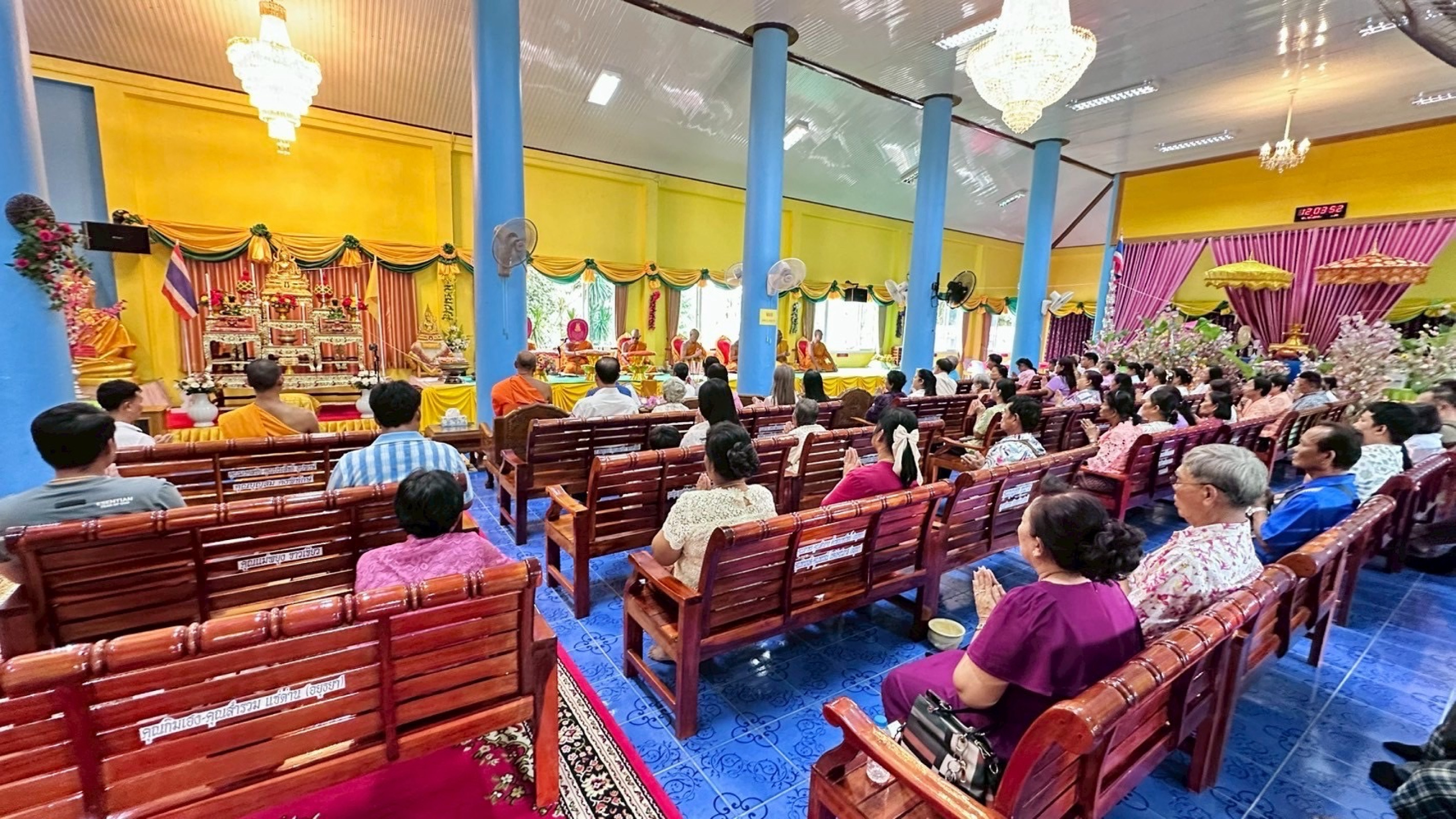 ภาพร่วมพิธีกรรมวัดซับไพรวัลย์