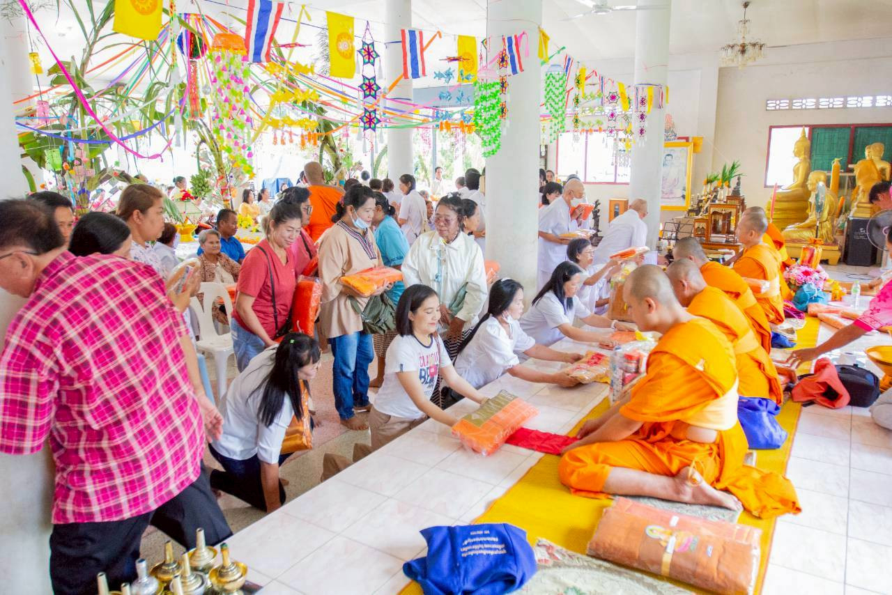 ภาพร่วมพิธีกรรมวัดกุฎีดาว