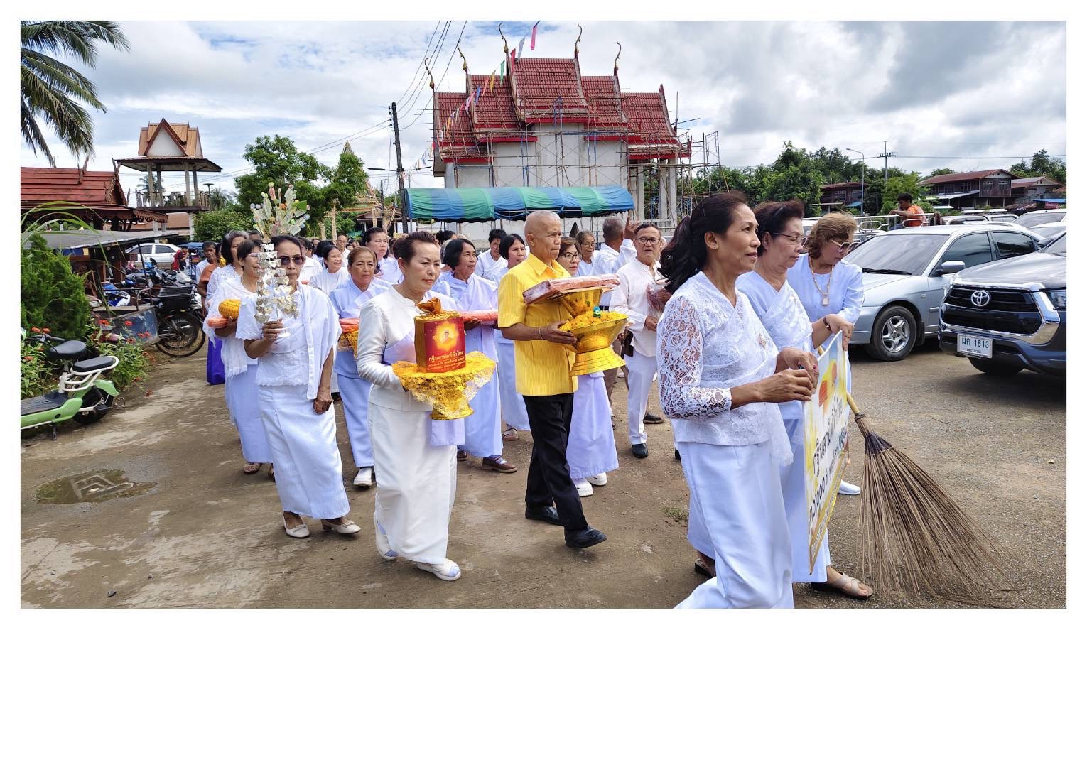 ภาพร่วมพิธีกรรมวัดโนนศรีแก้ว