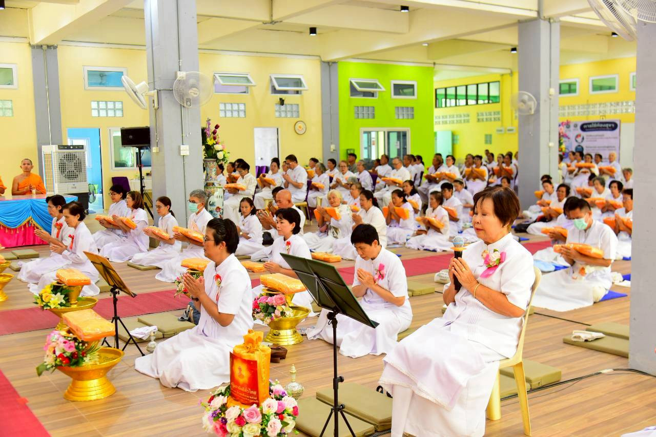 ภาพกล่าวคำถวายกฐินธุดงคสถานหล่มสัก