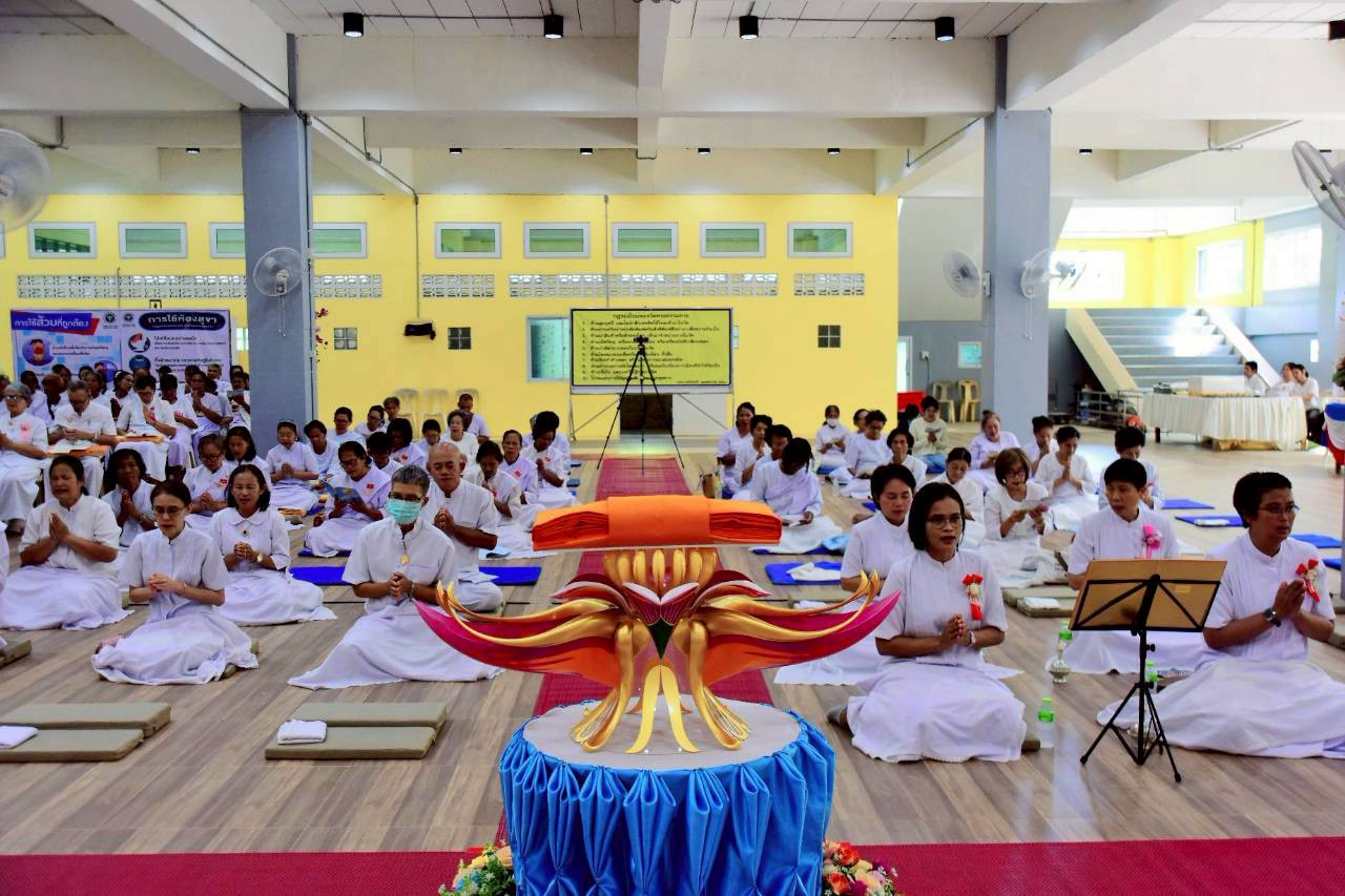 ภาพร่วมพิธีกรรมธุดงคสถานหล่มสัก