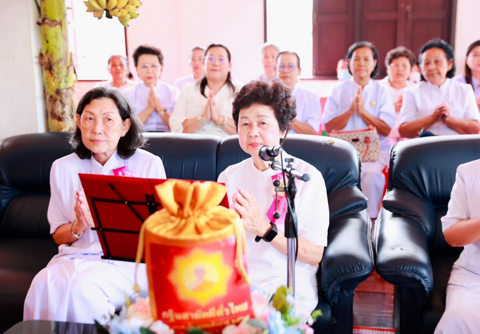 ภาพกล่าวคำถวายกฐินวัดท่าใน