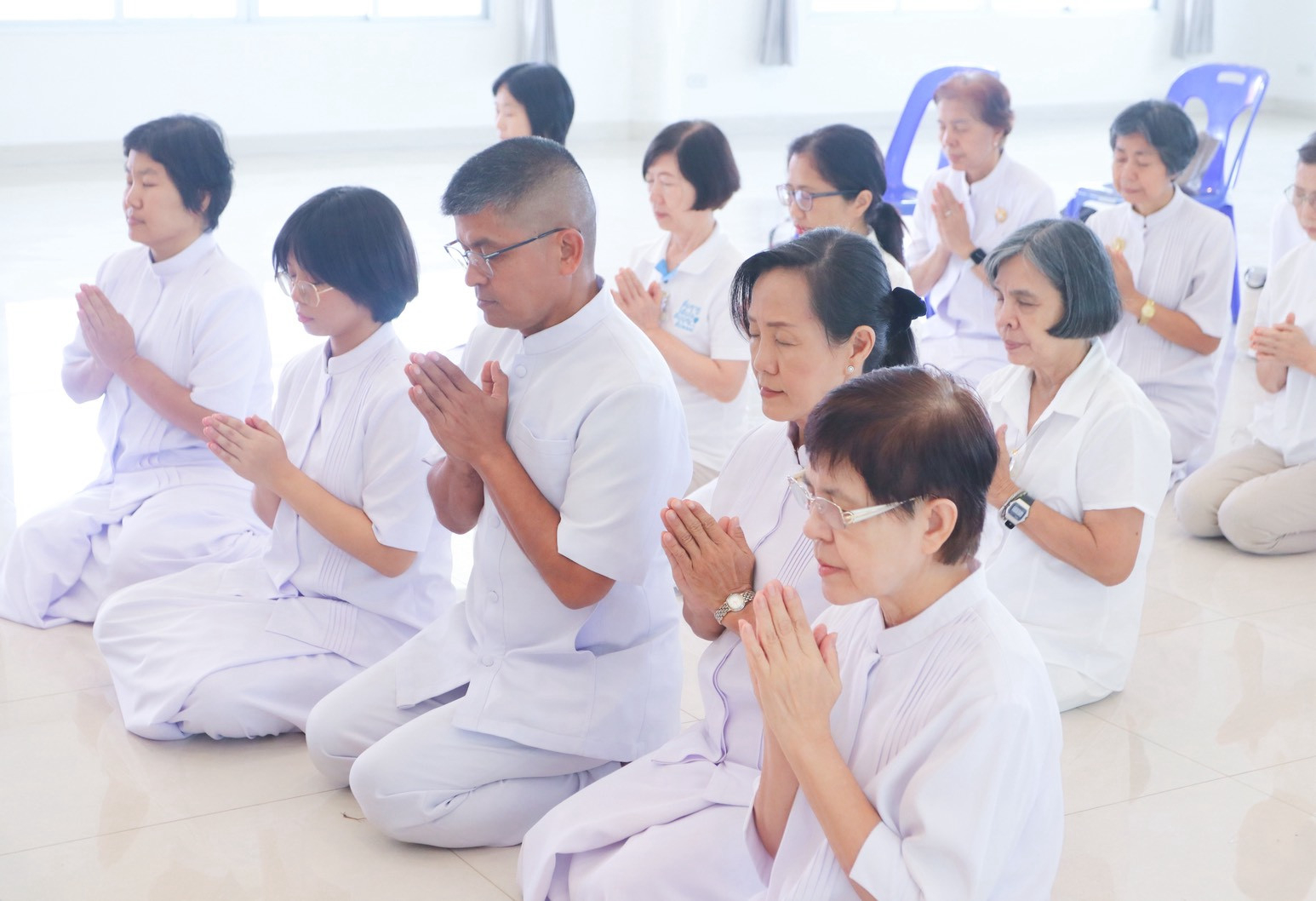 ภาพร่วมพิธีกรรมวัดบางปลา